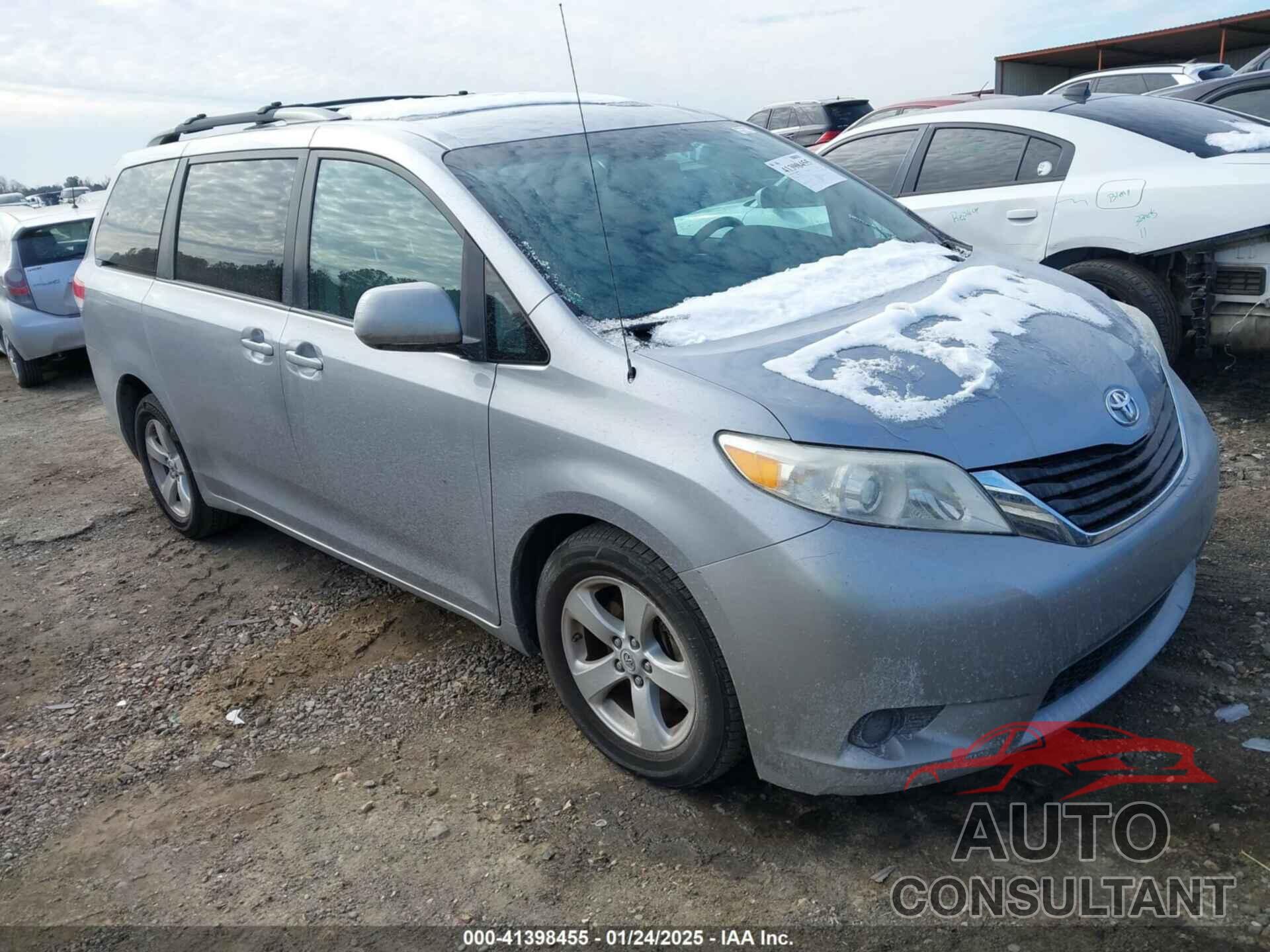 TOYOTA SIENNA 2012 - 5TDKK3DC5CS203668