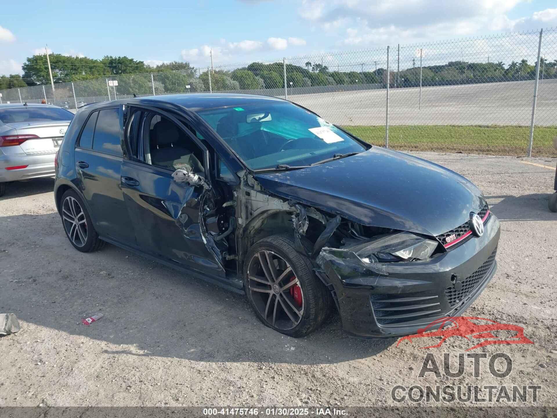 VOLKSWAGEN GOLF GTI 2017 - 3VW447AU9HM002397