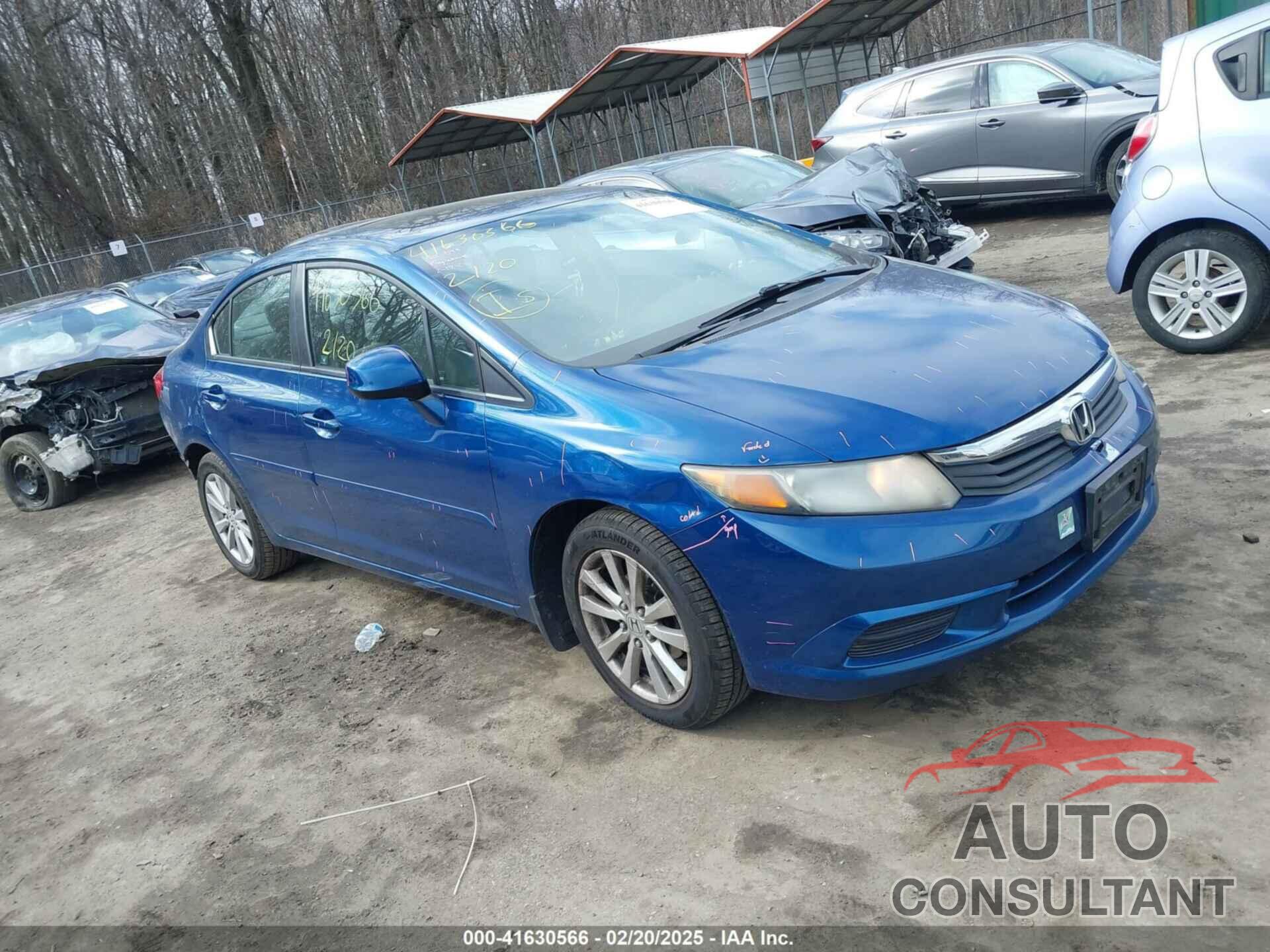 HONDA CIVIC 2012 - 19XFB2F80CE328107