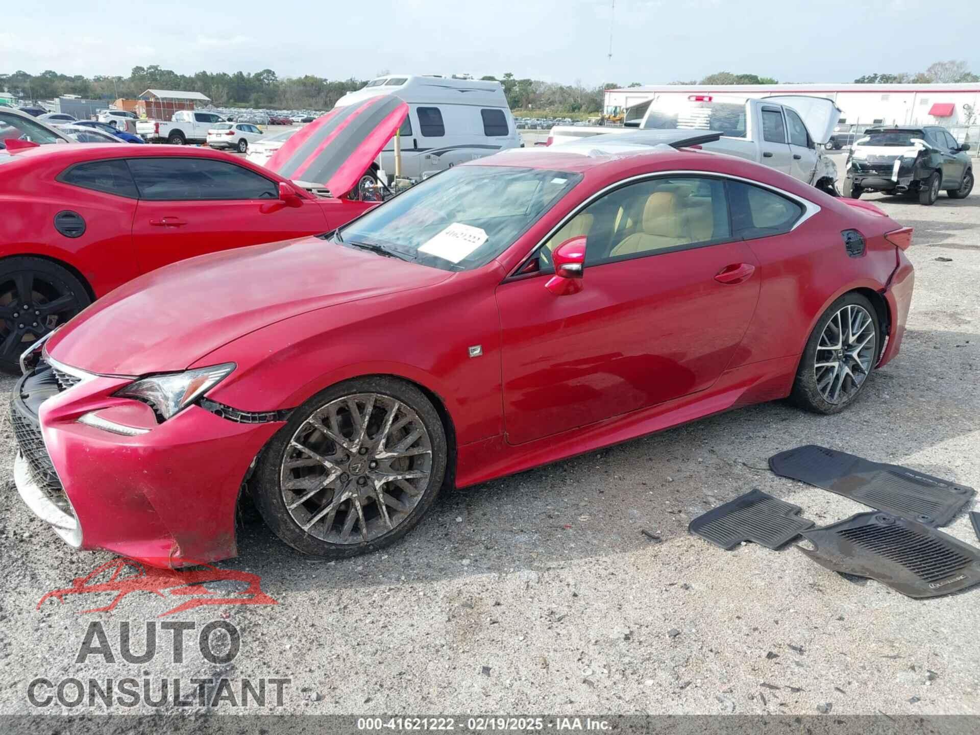 LEXUS RC 350 2015 - JTHHE5BC9F5009444