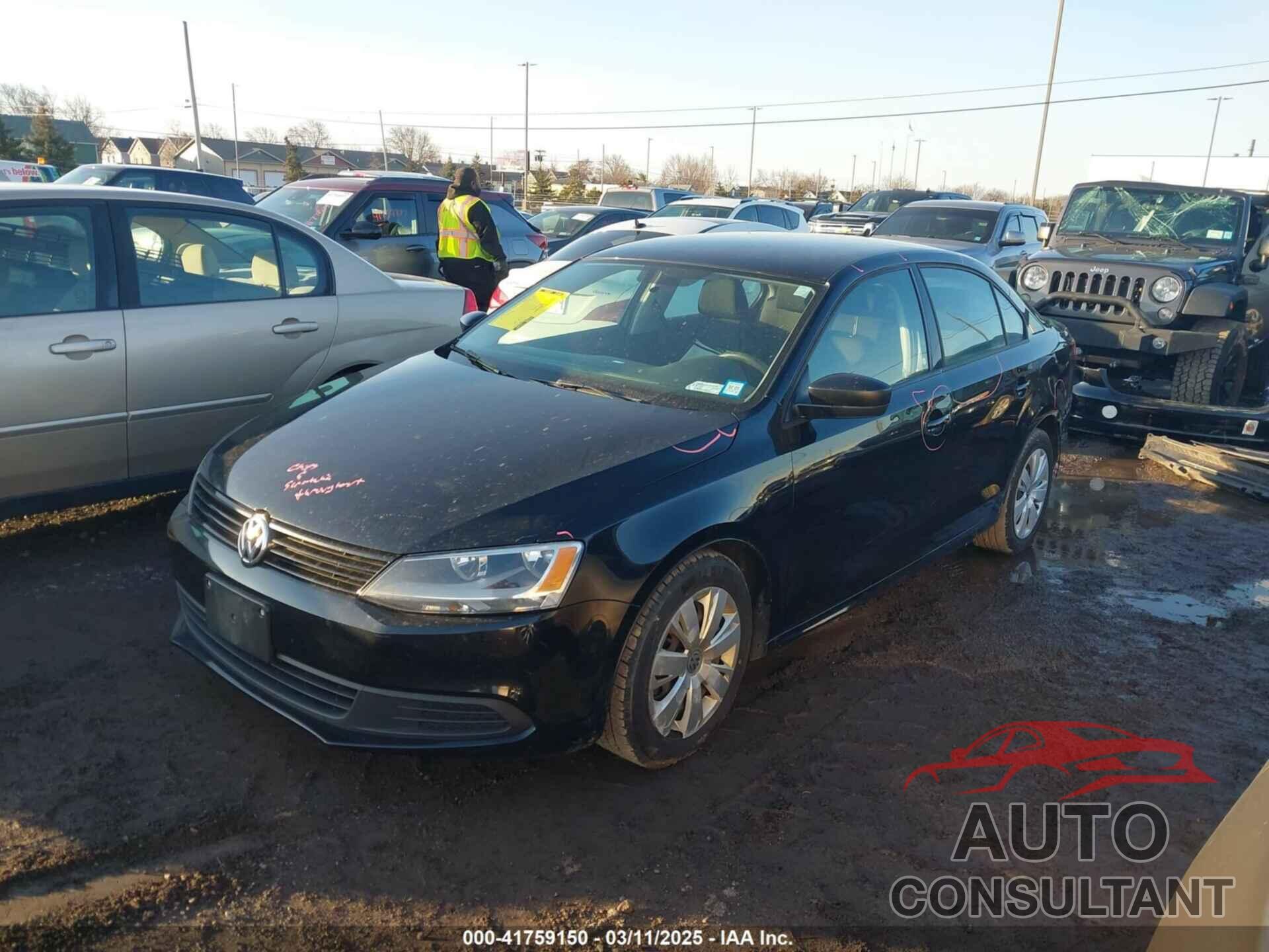 VOLKSWAGEN JETTA 2014 - 3VWLL7AJXEM307746