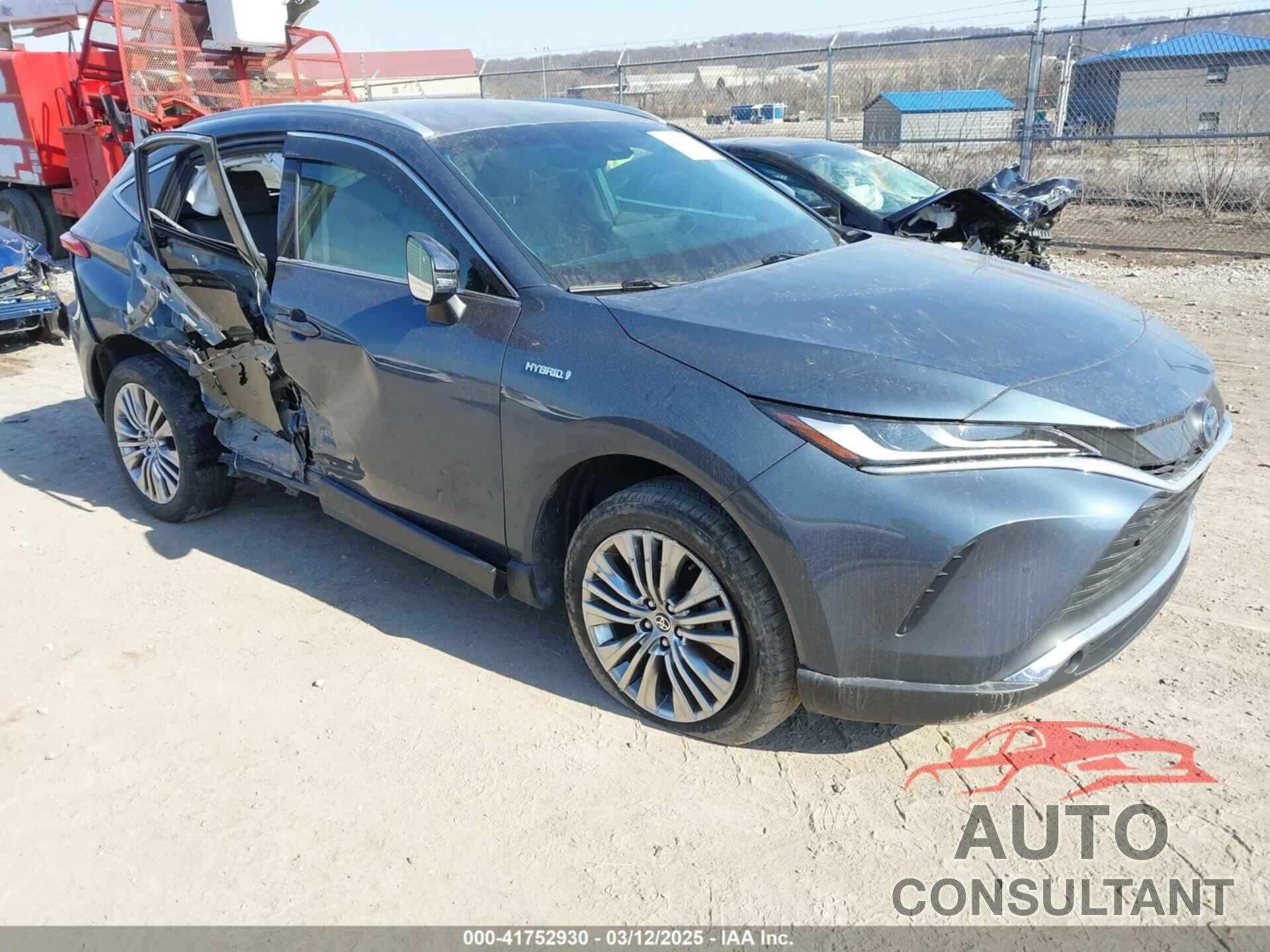 TOYOTA VENZA 2021 - JTEAAAAH9MJ028810