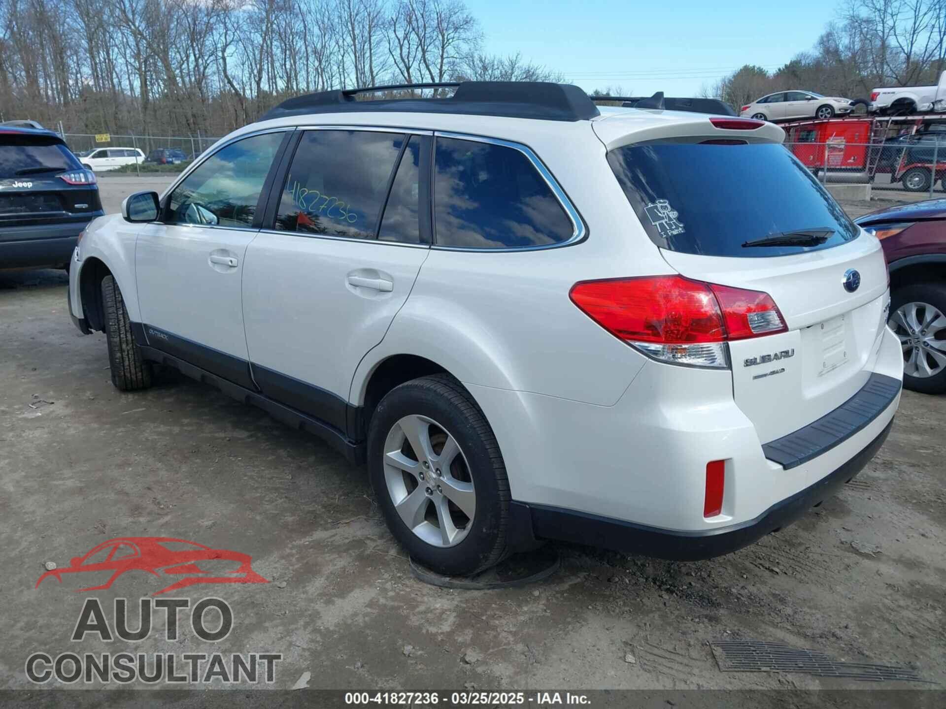 SUBARU OUTBACK 2013 - 4S4BRBLC8D3271890