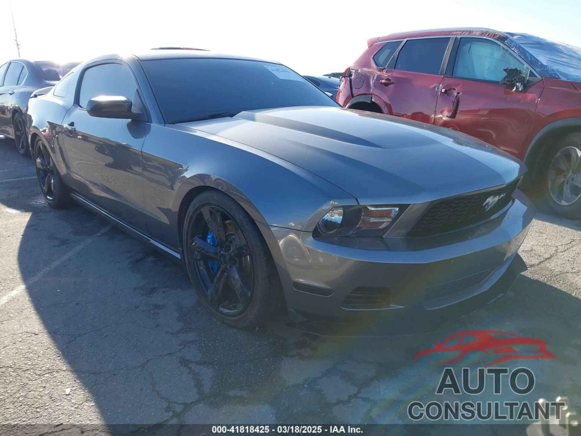 FORD MUSTANG 2012 - 1ZVBP8AM4C5285813