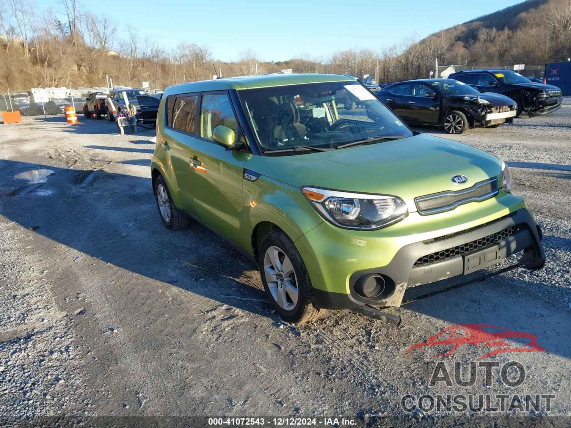 KIA SOUL 2019 - KNDJN2A24K7916384