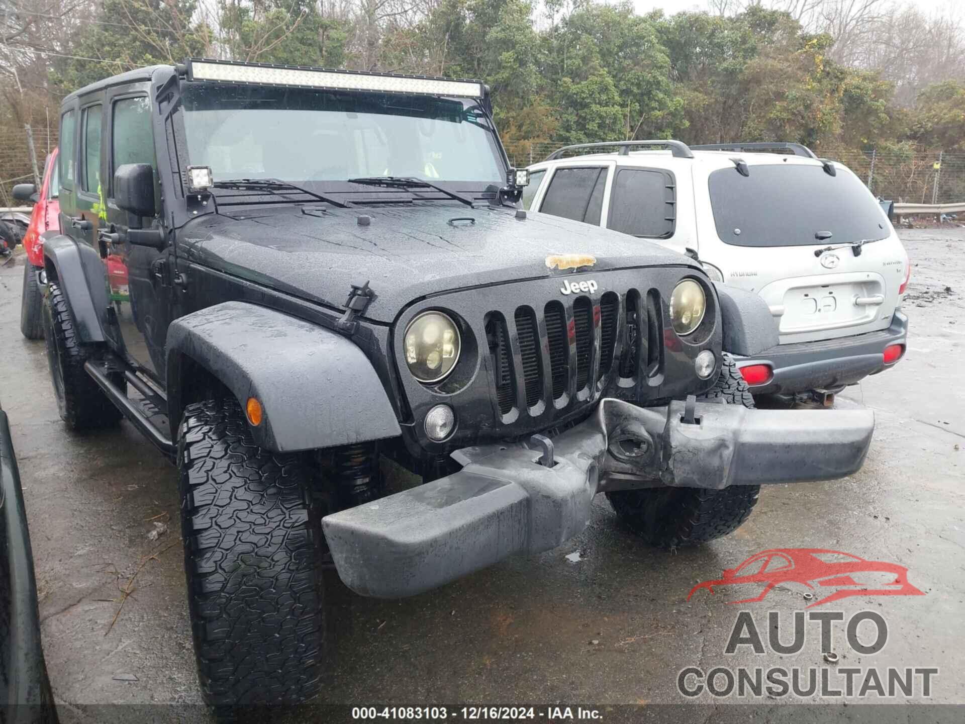 JEEP WRANGLER UNLIMITED 2016 - 1C4BJWDG7GL349035