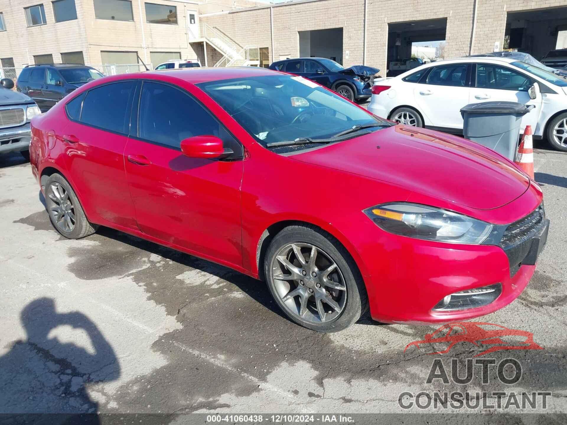 DODGE DART 2013 - 1C3CDFBA6DD300347