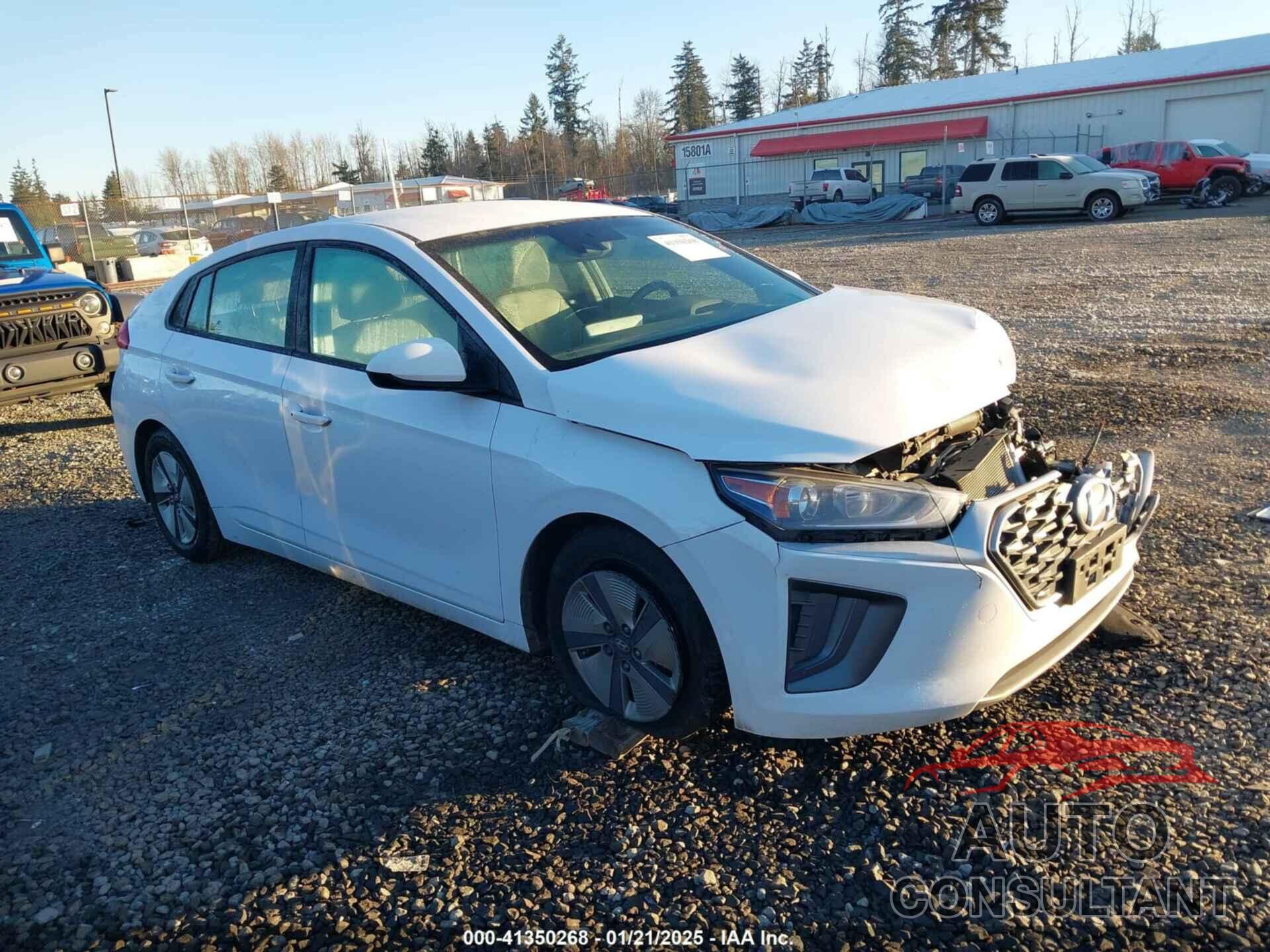 HYUNDAI IONIQ HYBRID 2022 - KMHC65LC8NU277666
