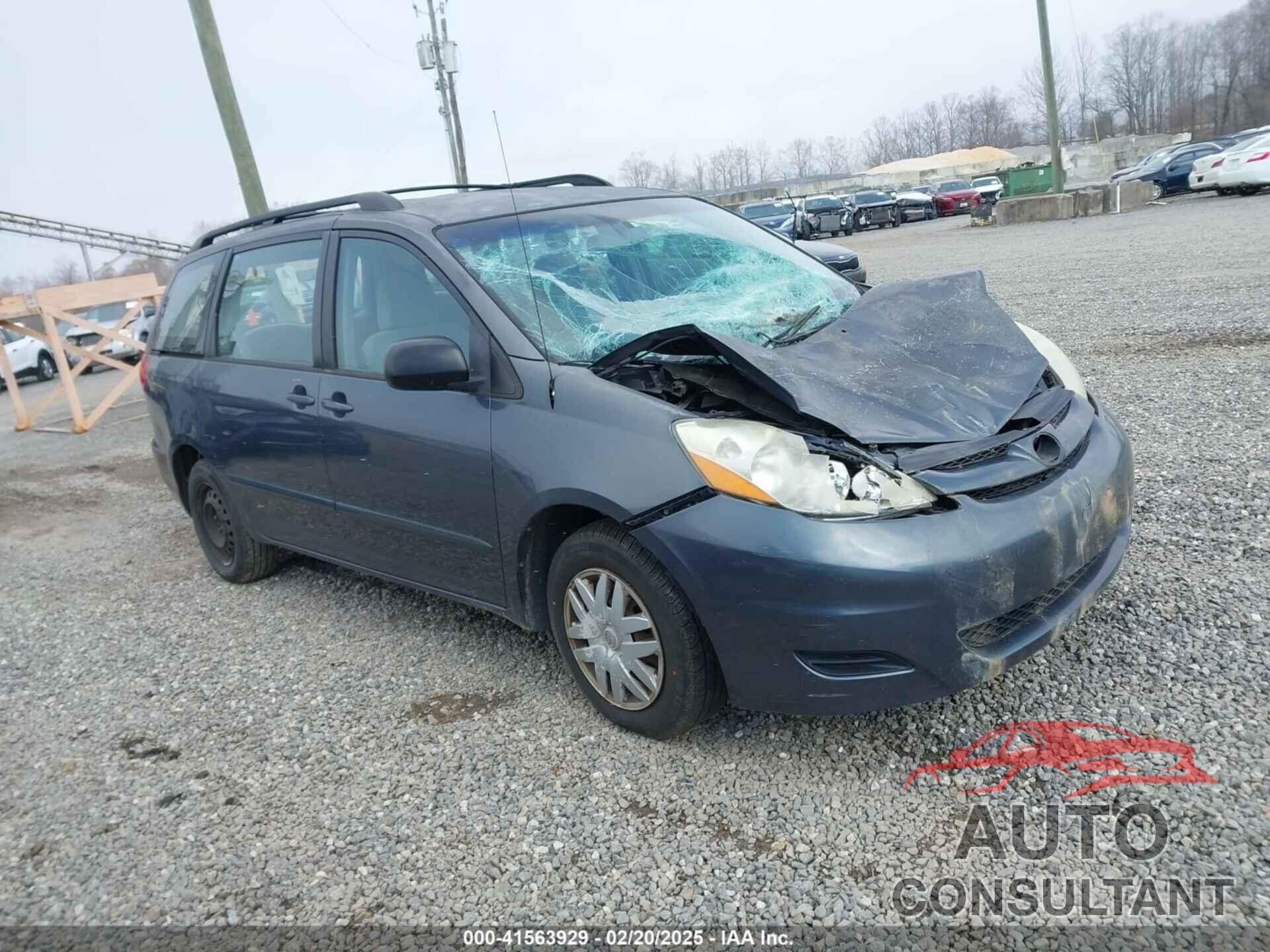 TOYOTA SIENNA 2010 - 5TDKK4CC8AS292253