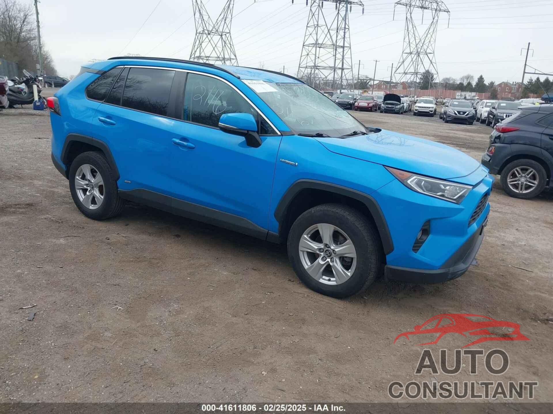 TOYOTA RAV4 HYBRID 2020 - 2T3RWRFV2LW077305