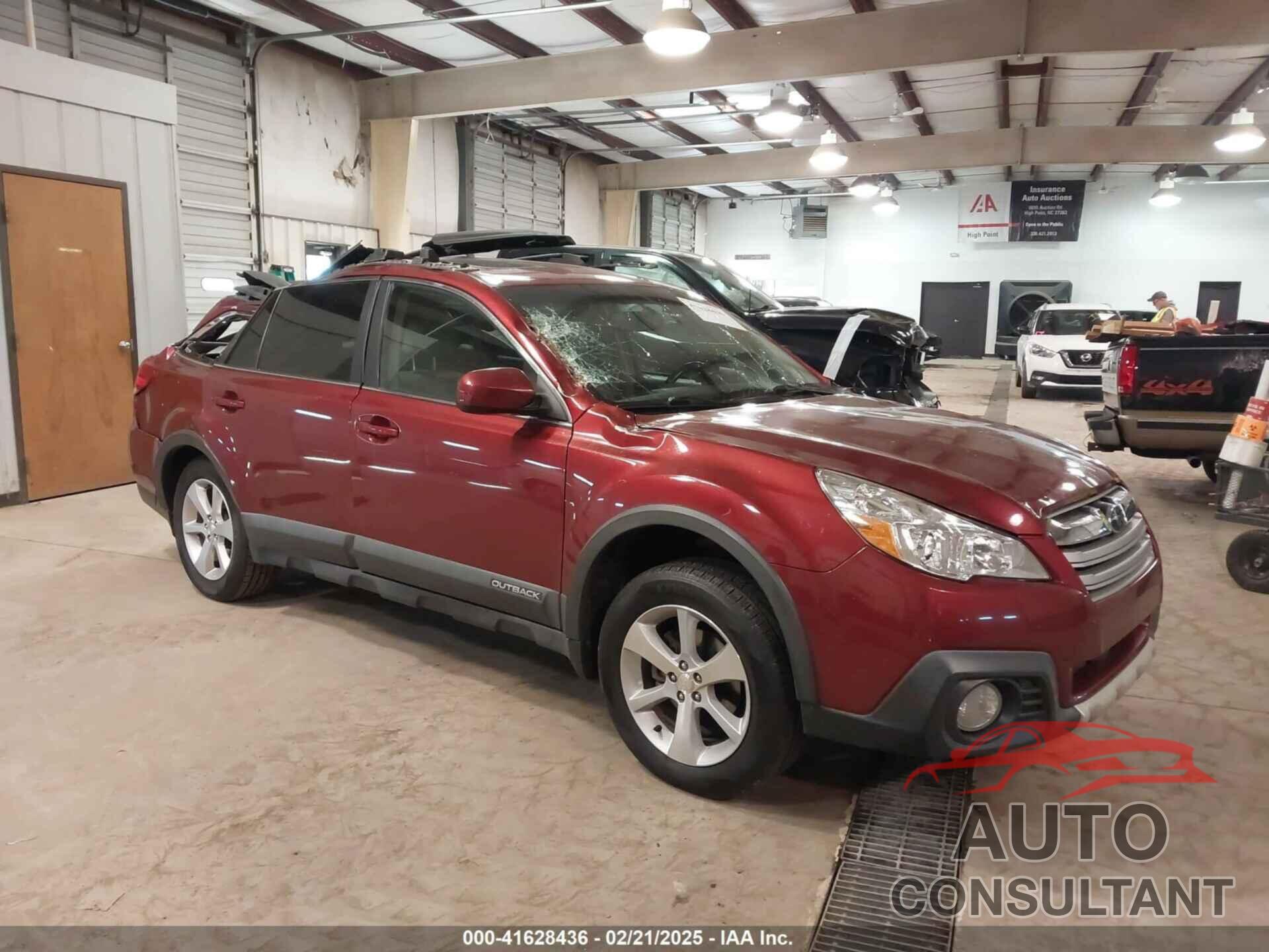 SUBARU OUTBACK 2014 - 4S4BRCLC0E3228328