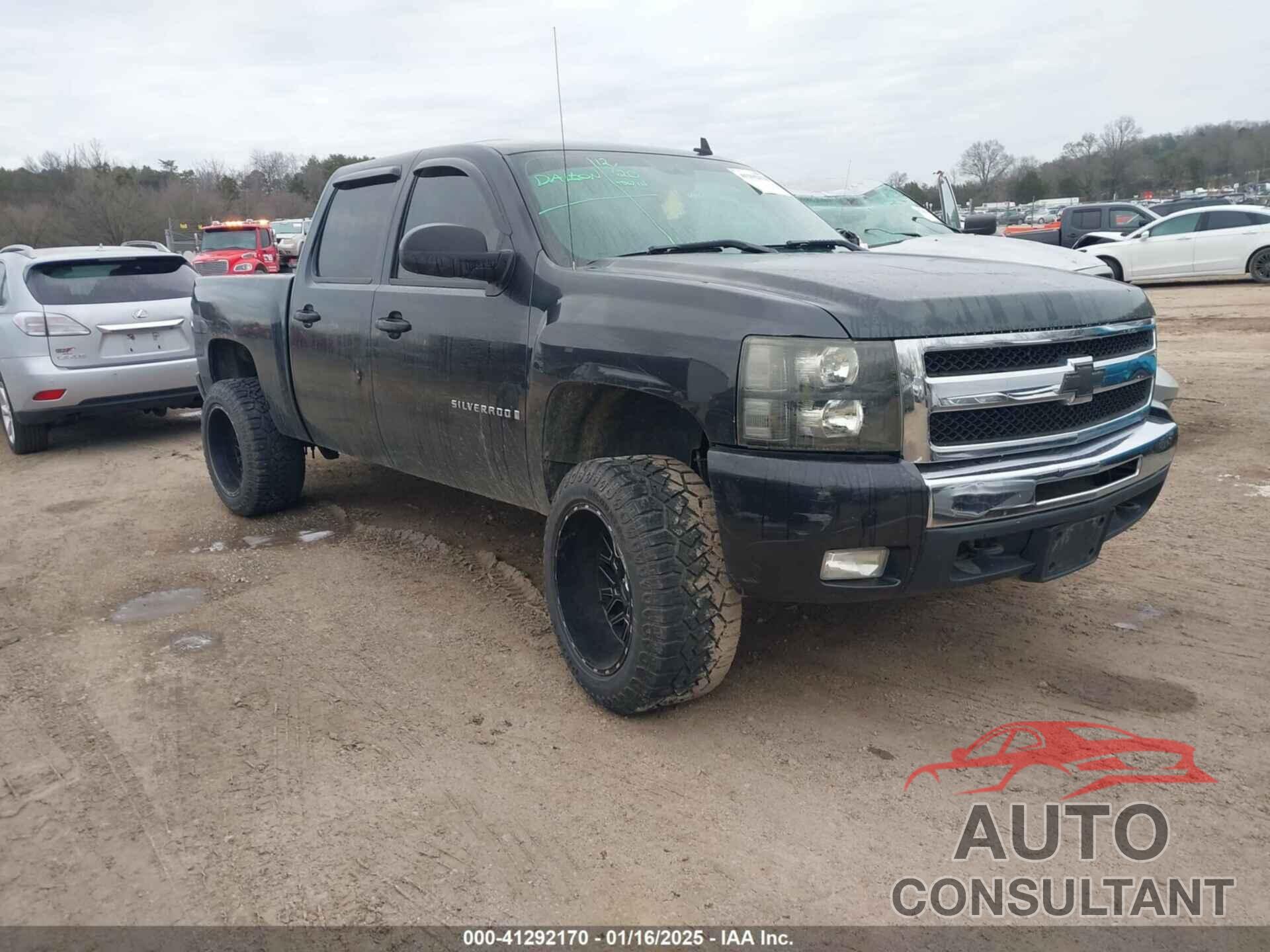 CHEVROLET SILVERADO 1500 2009 - 3GCEK23319G140245