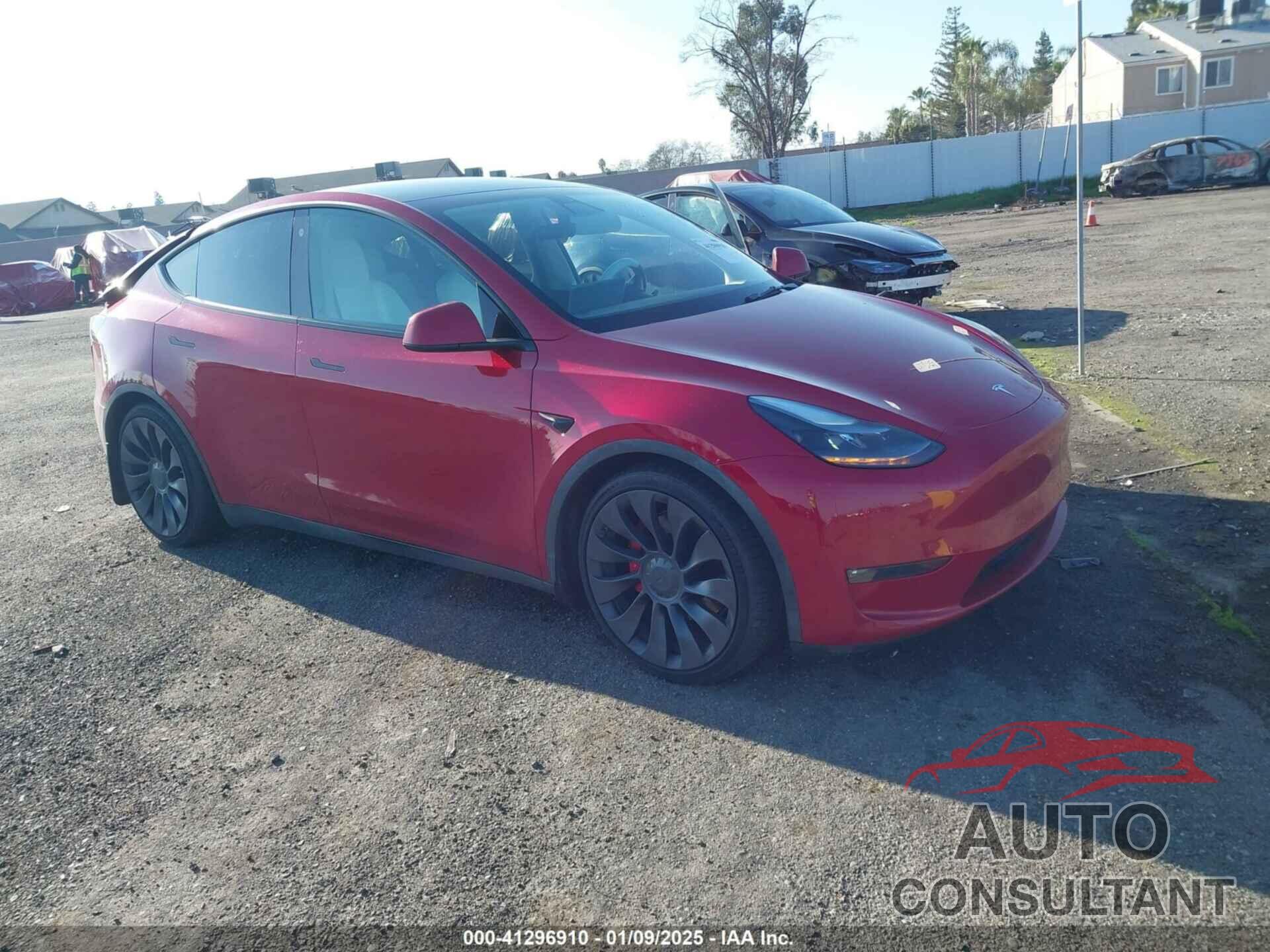 TESLA MODEL Y 2022 - 7SAYGDEF6NF345256