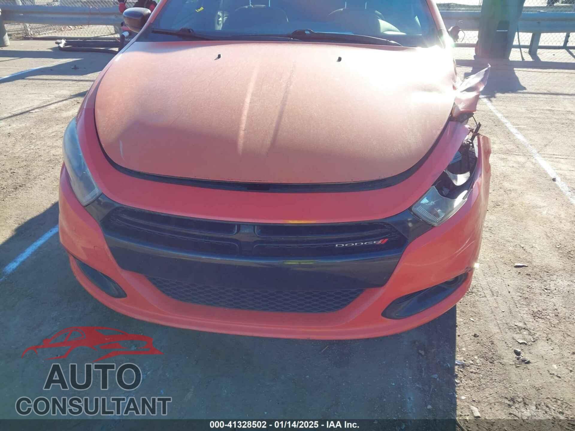 DODGE DART 2015 - 1C3CDFBB4FD415203