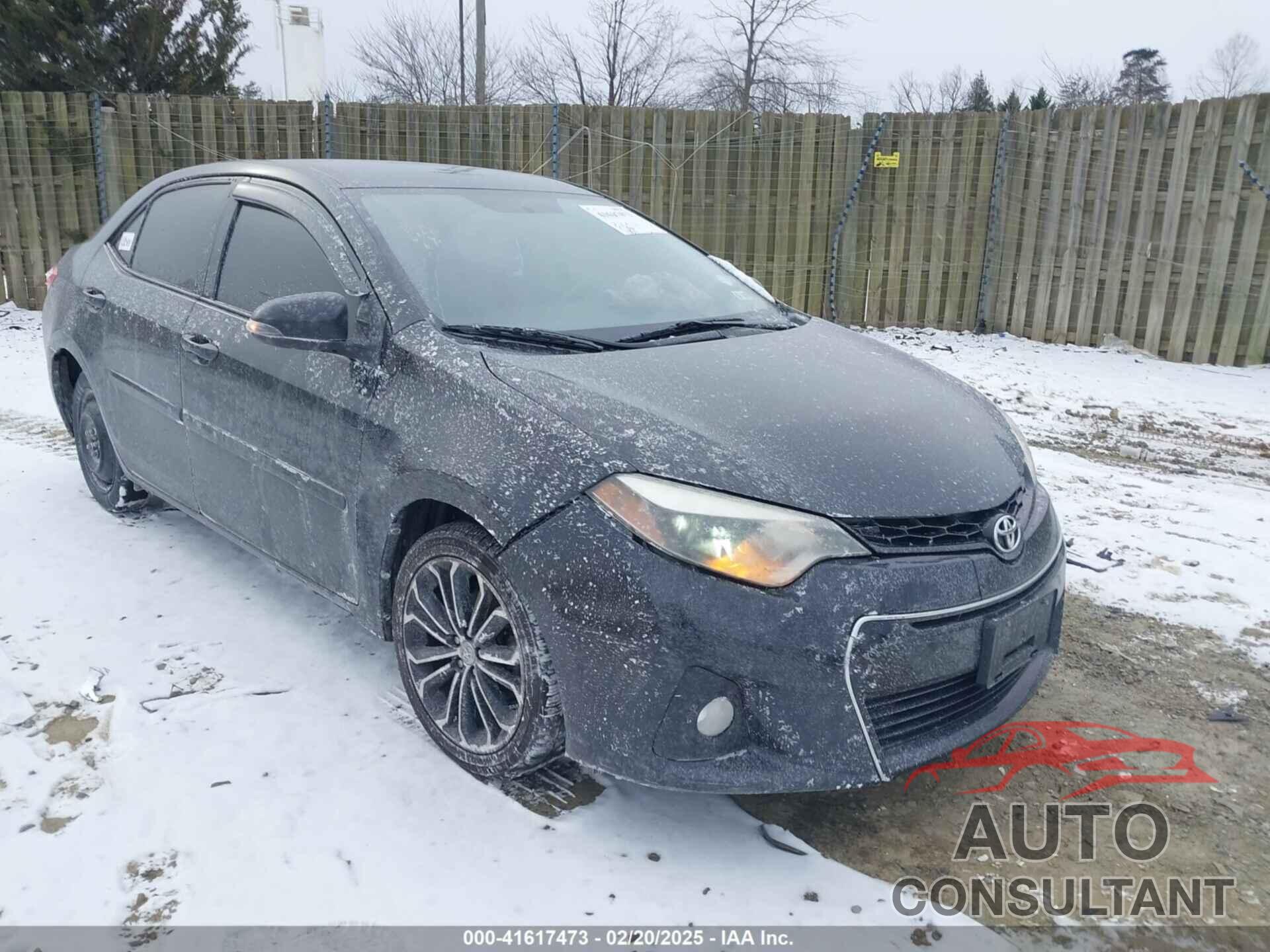 TOYOTA COROLLA 2016 - 2T1BURHE7GC627702