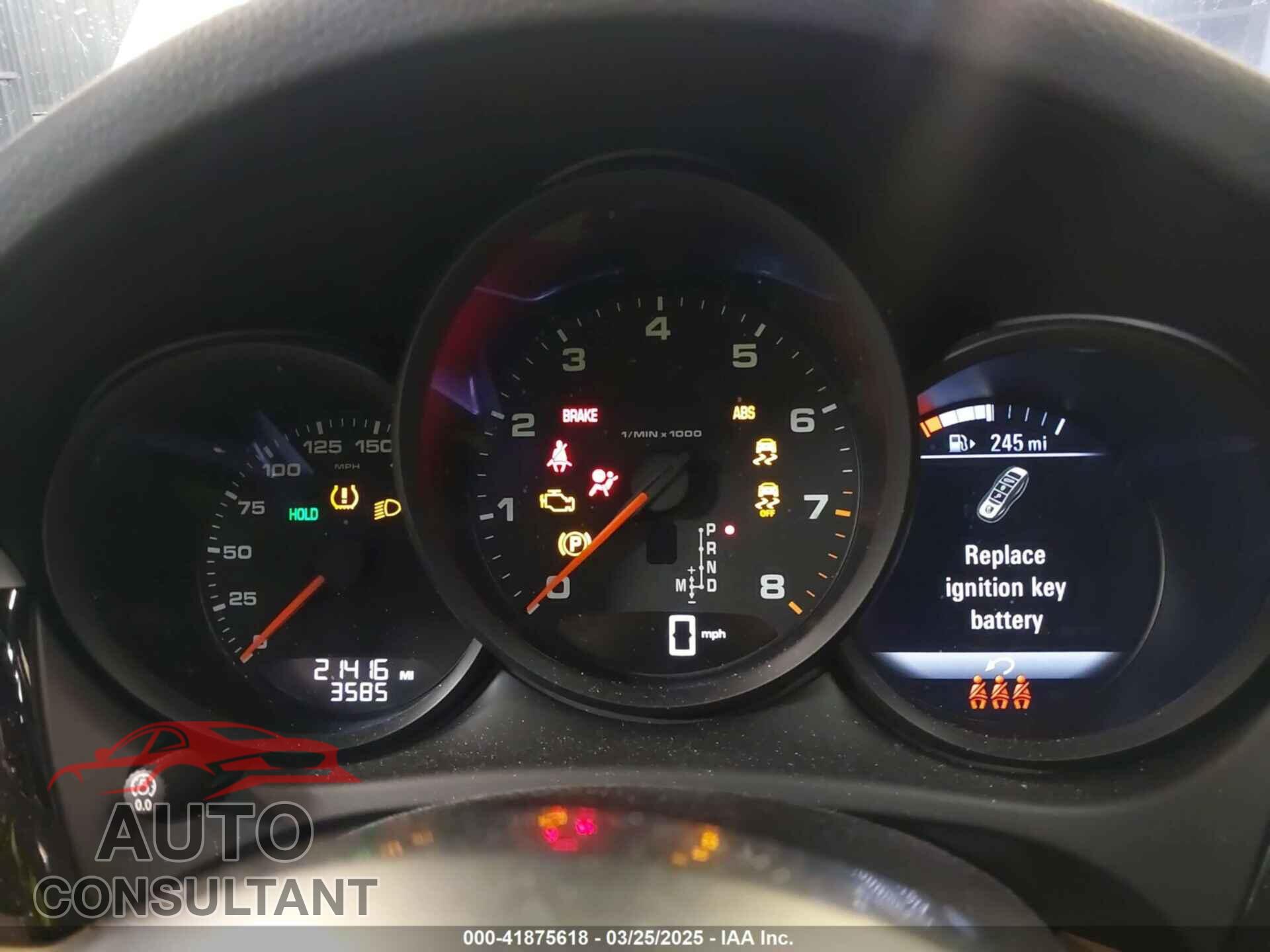PORSCHE MACAN 2021 - WP1AA2A50MLB16891