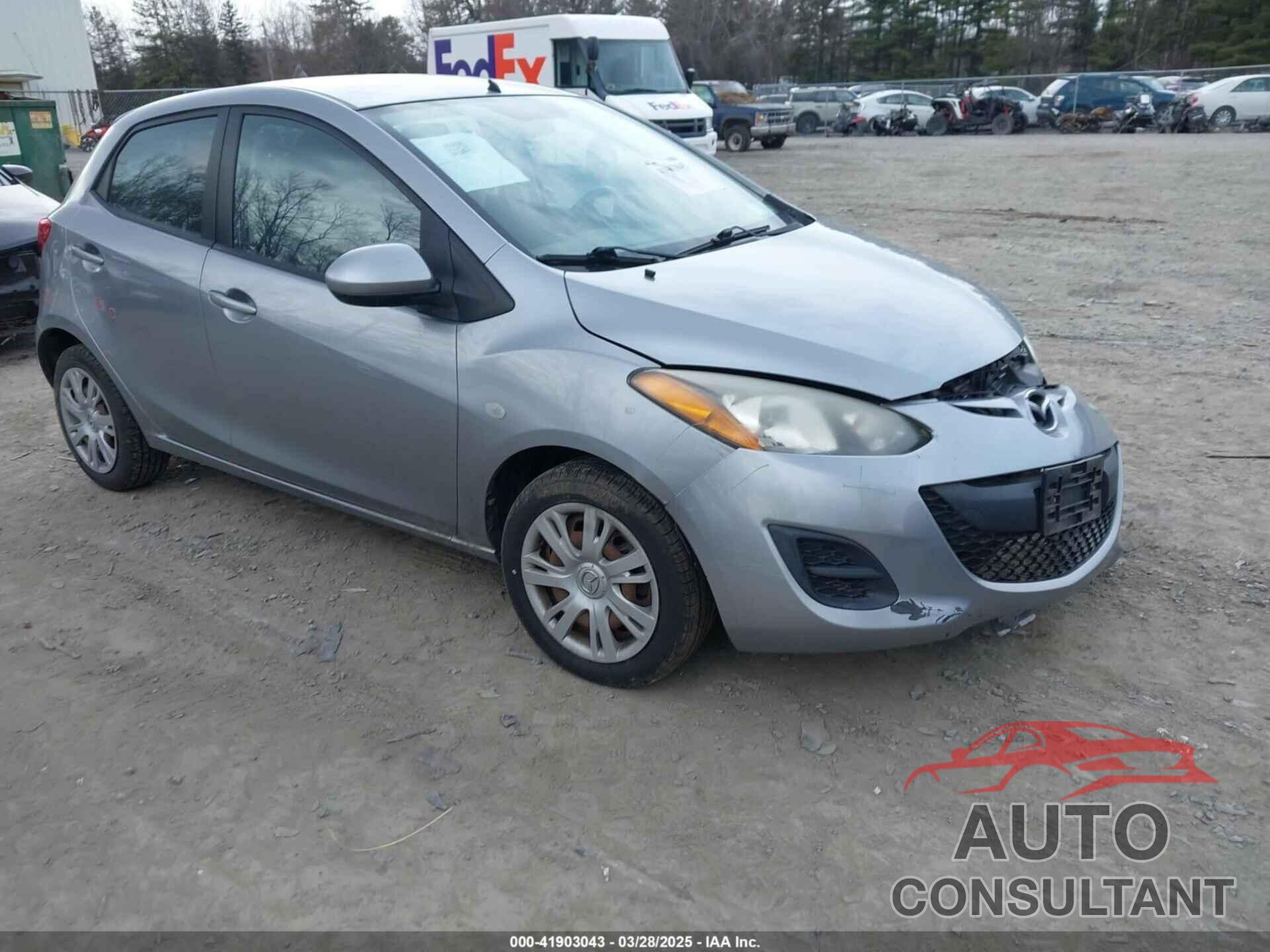 MAZDA MAZDA2 2013 - JM1DE1KY5D0159551