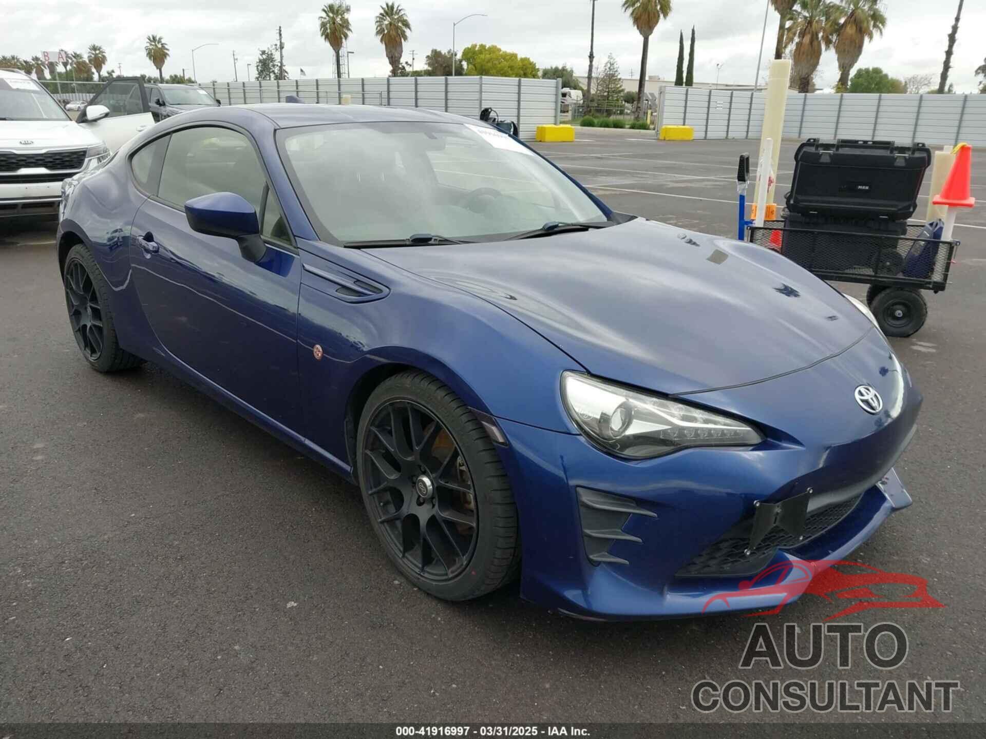 TOYOTA 86 2017 - JF1ZNAA1XH9700725