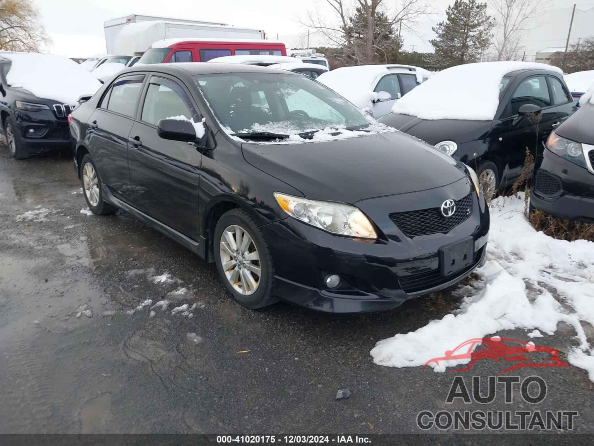 TOYOTA COROLLA 2009 - 2T1BU40E19C115970