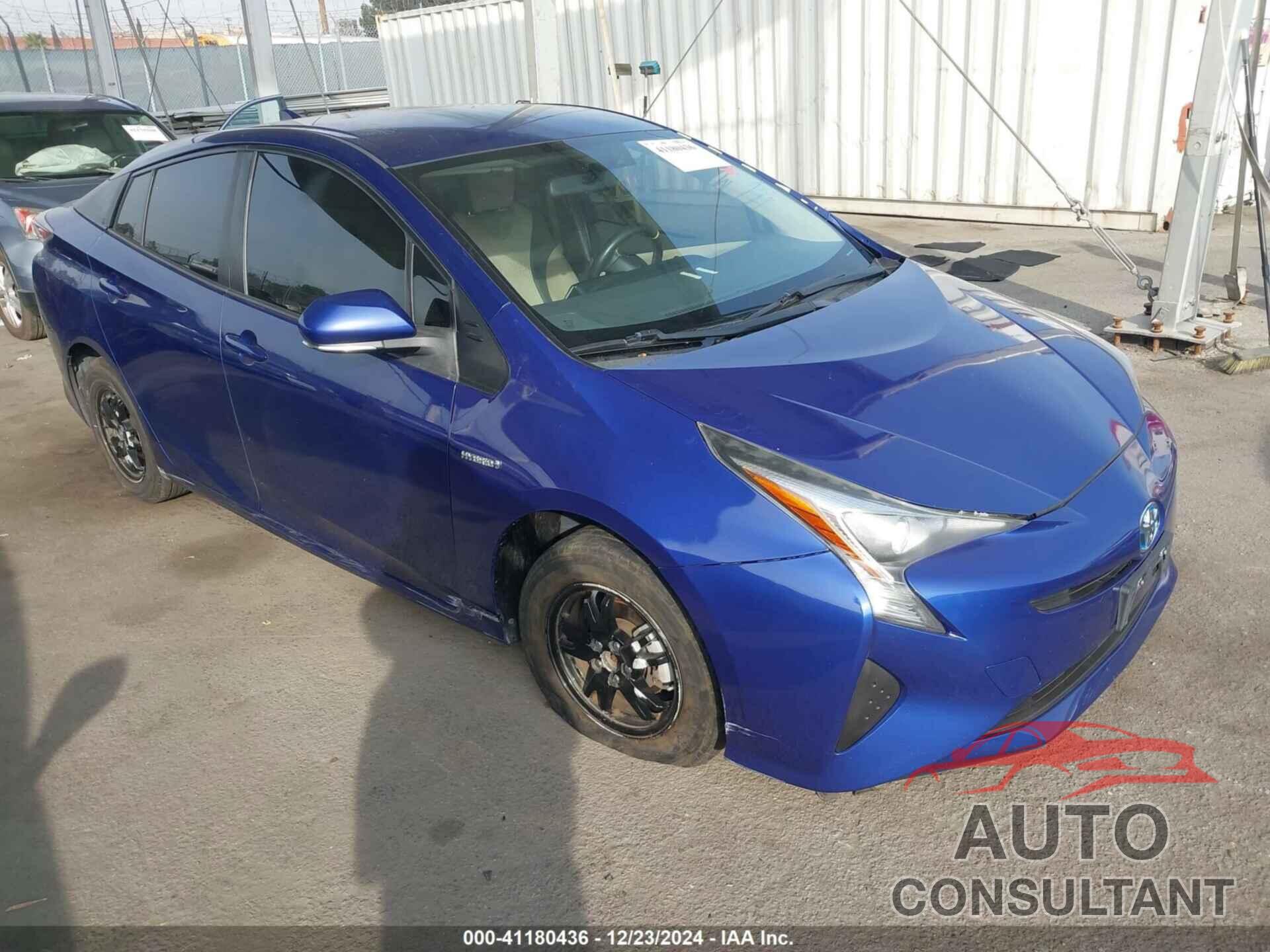 TOYOTA PRIUS 2016 - JTDKBRFU6G3510122