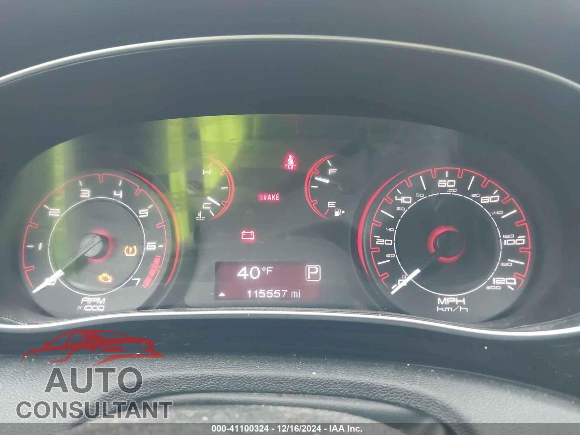 DODGE DART 2013 - 1C3CDFBH2DD214031
