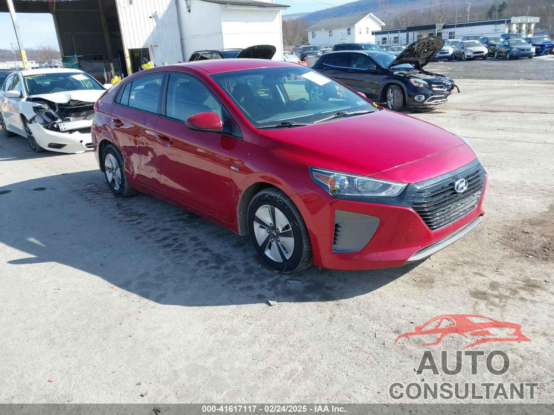HYUNDAI IONIQ HYBRID 2019 - KMHC65LC8KU119579