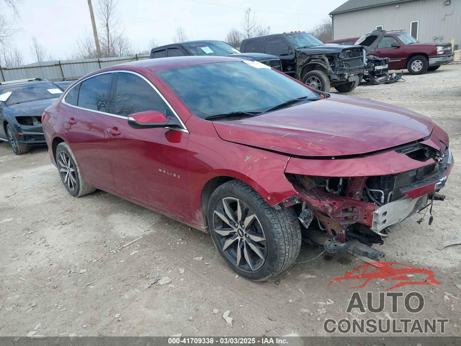 CHEVROLET MALIBU 2017 - 1G1ZE5STXHF221586