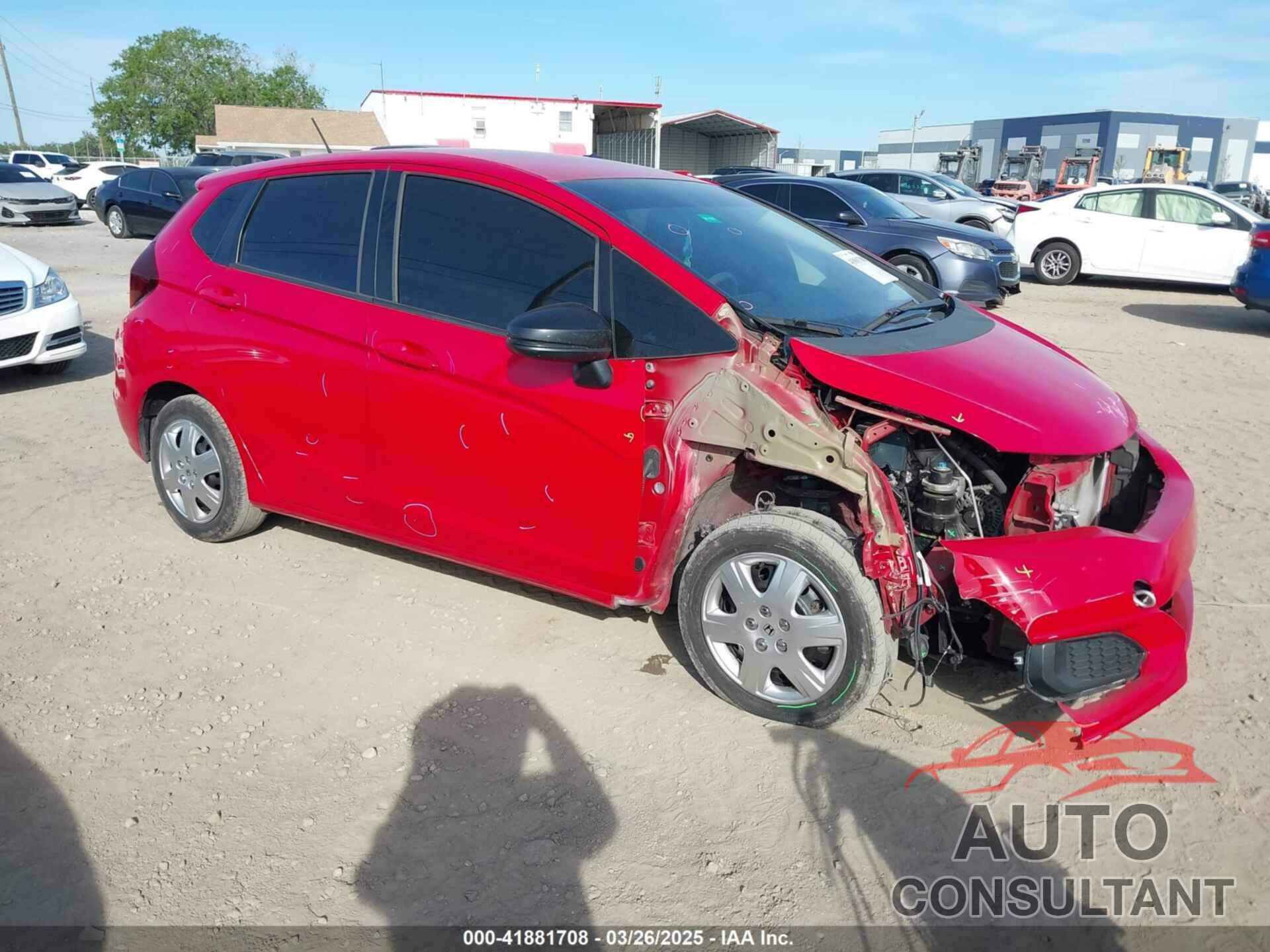 HONDA FIT 2019 - 3HGGK5H44KM751276
