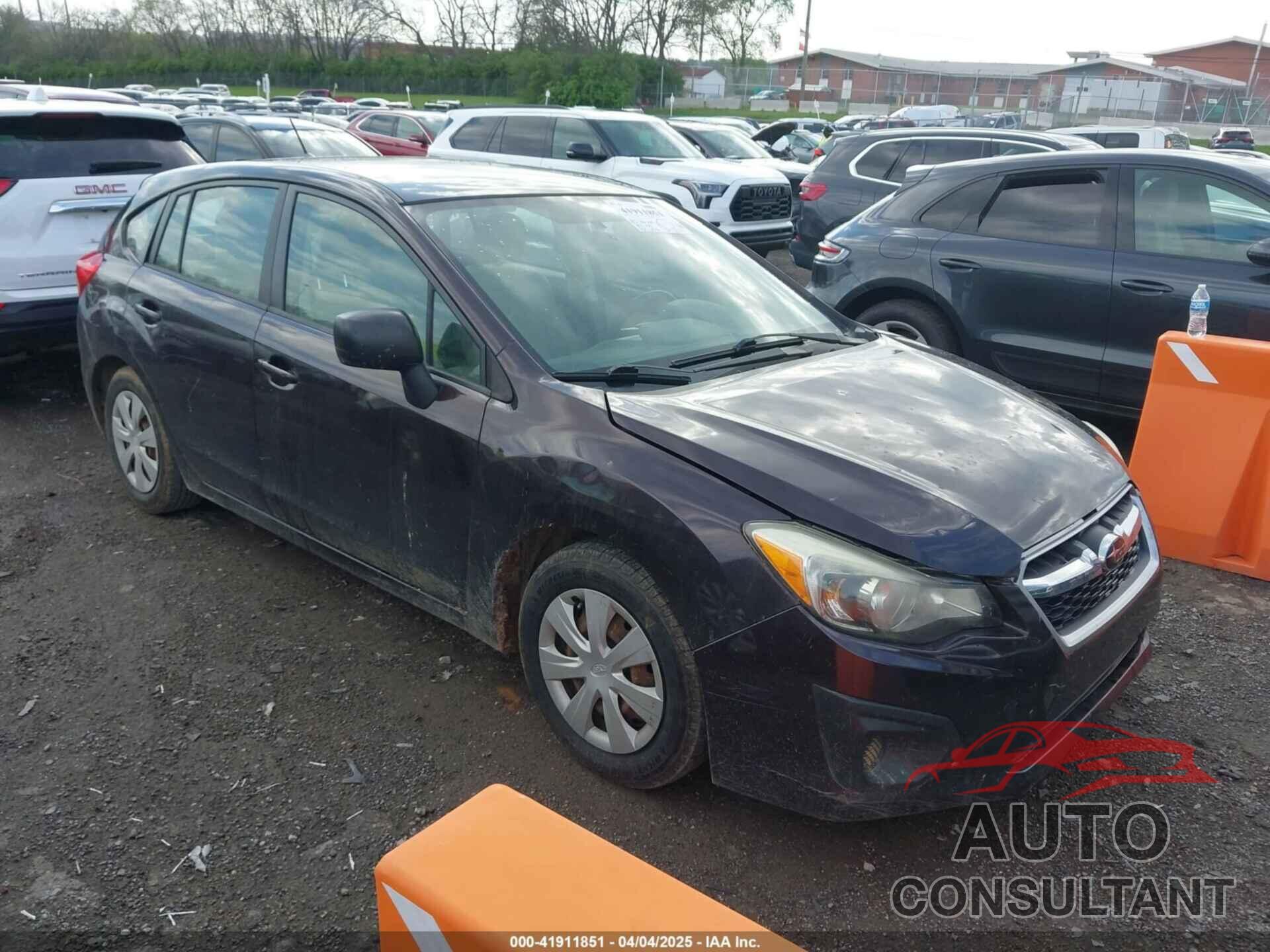 SUBARU IMPREZA 2012 - JF1GPAA67CH204146