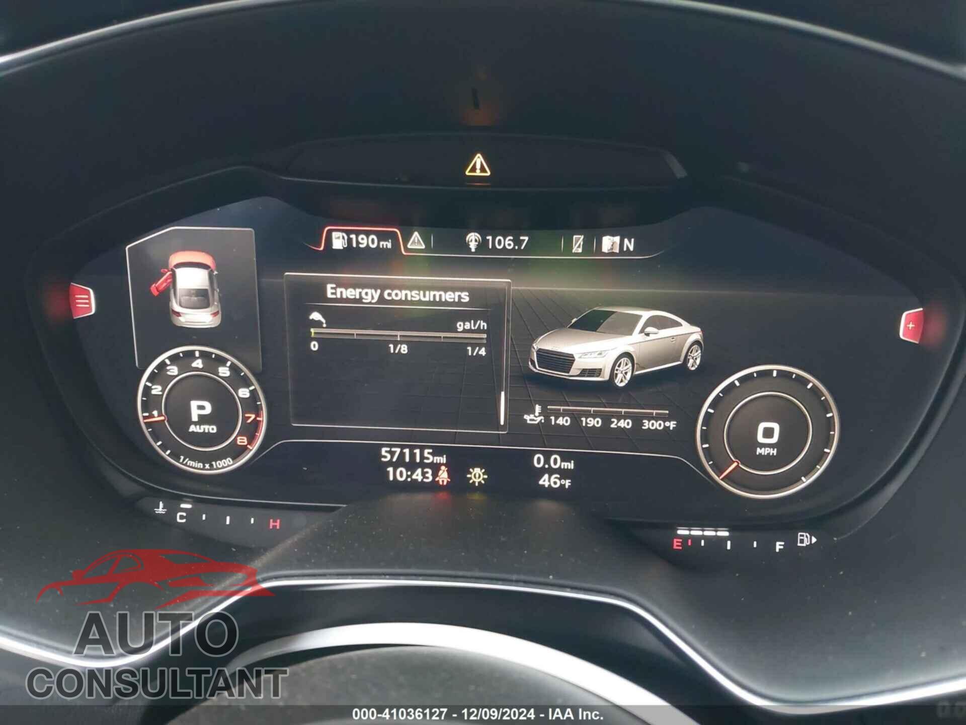 AUDI TT 2017 - TRUC5AFV9H1006950