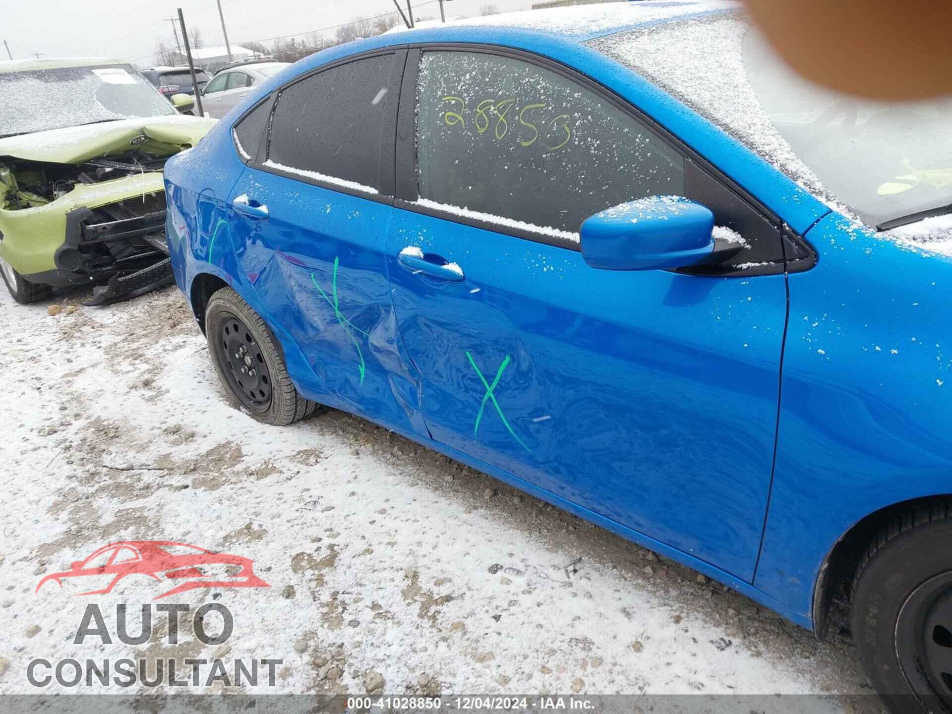 DODGE DART 2016 - 1C3CDFAA0GD565478