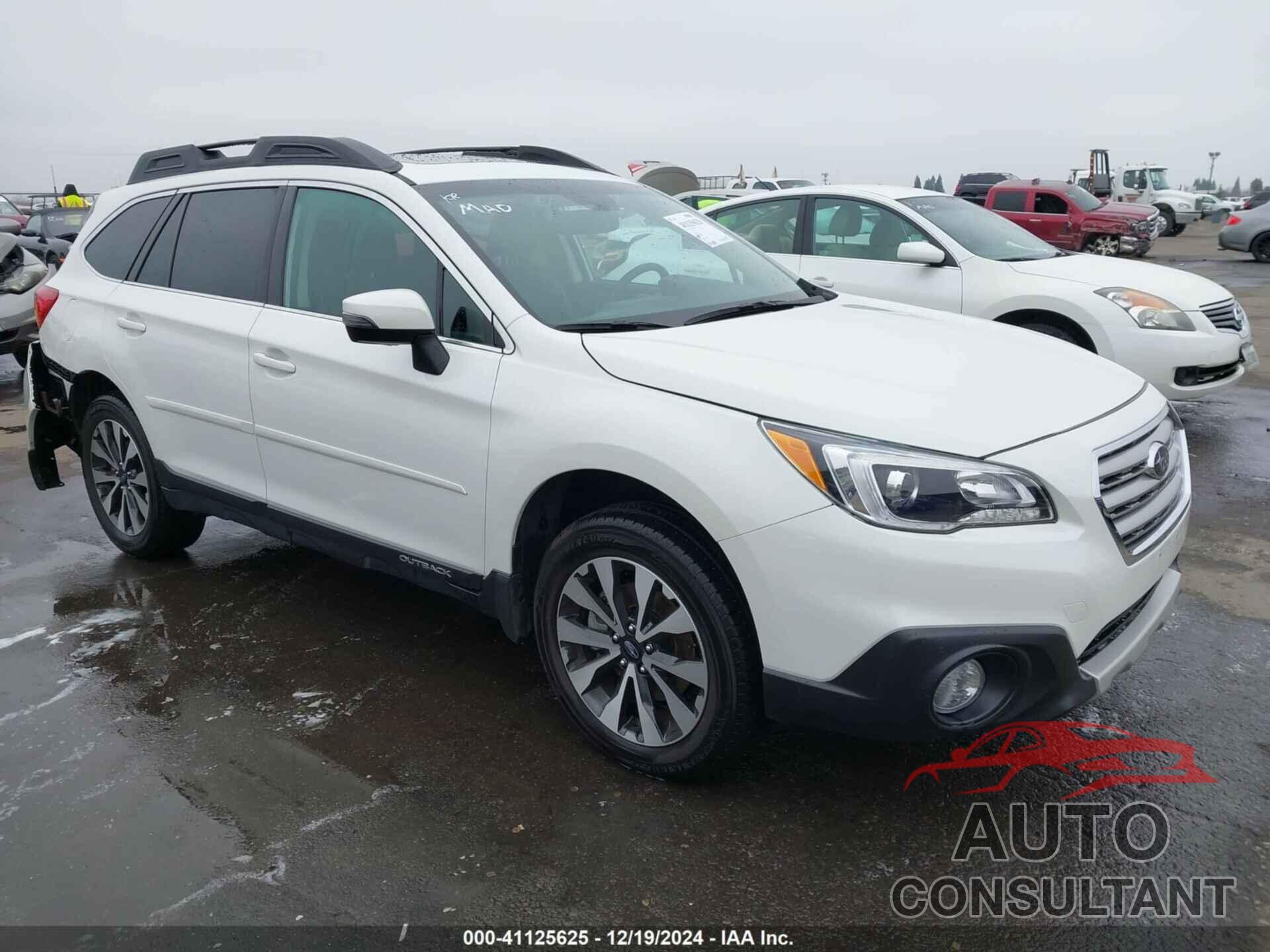 SUBARU OUTBACK 2016 - 4S4BSANCXG3349876