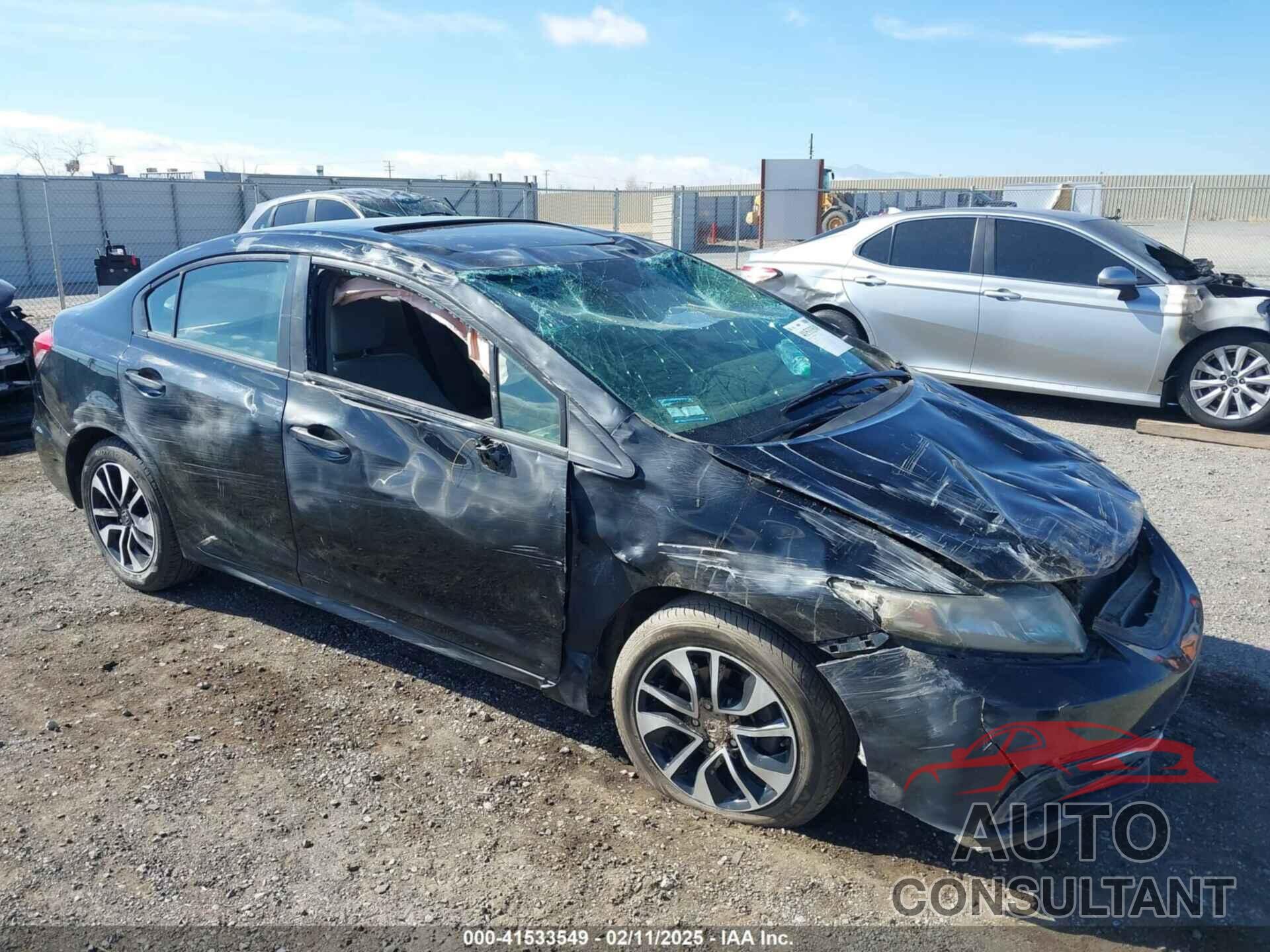 HONDA CIVIC 2013 - 19XFB2F87DE253472