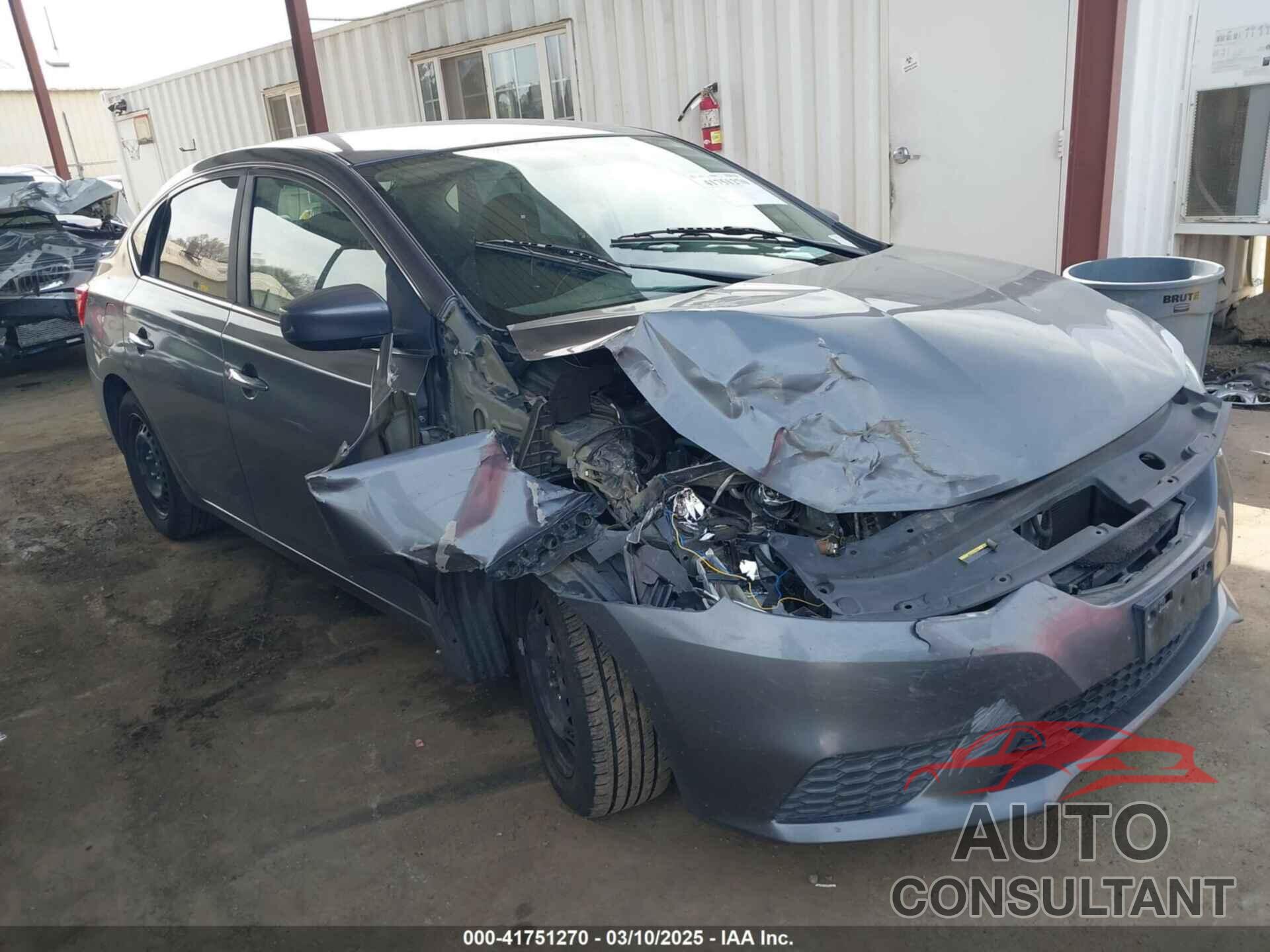 NISSAN SENTRA 2017 - 3N1AB7AP2HL671593