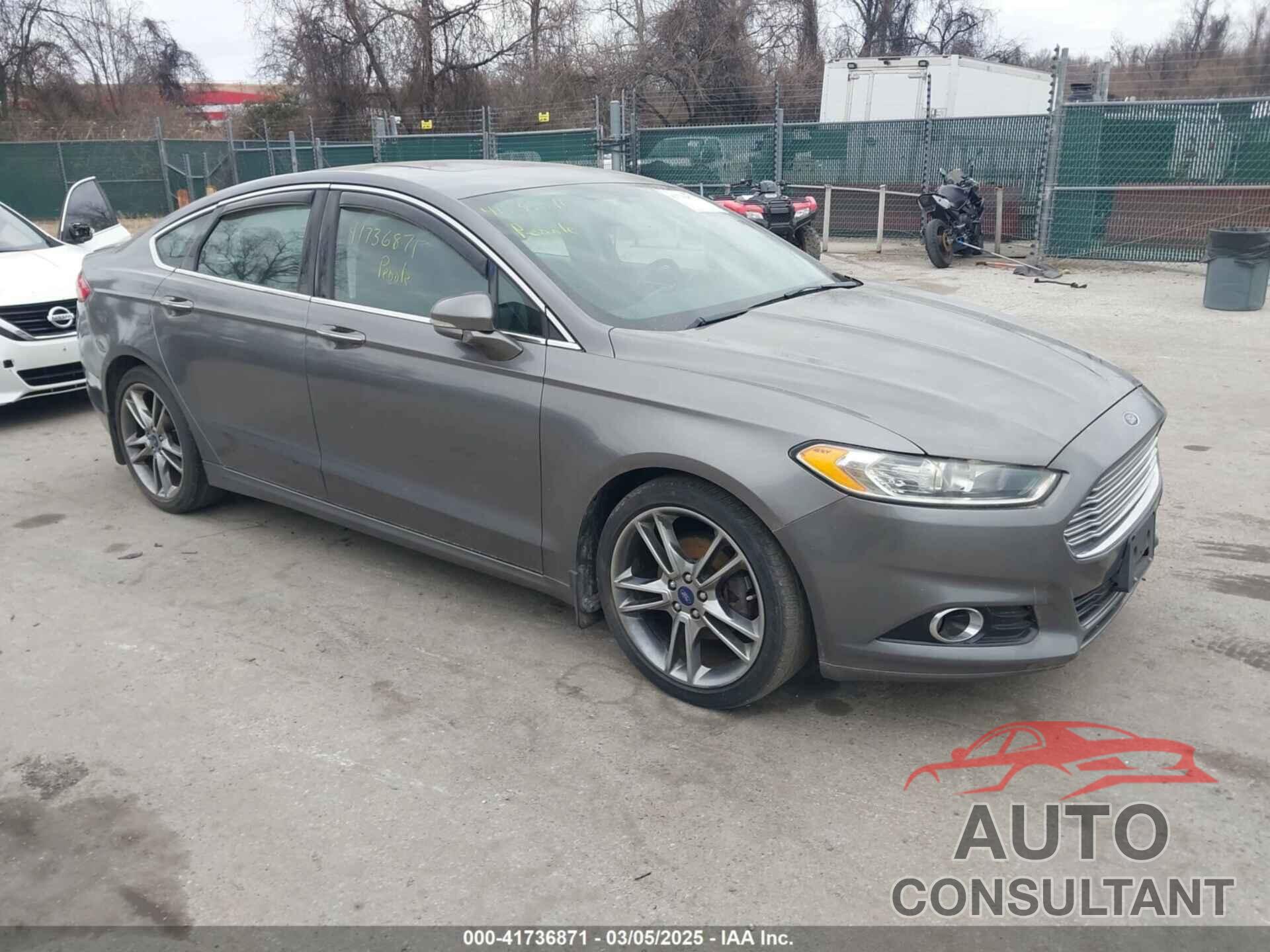 FORD FUSION 2013 - 3FA6P0K95DR357347