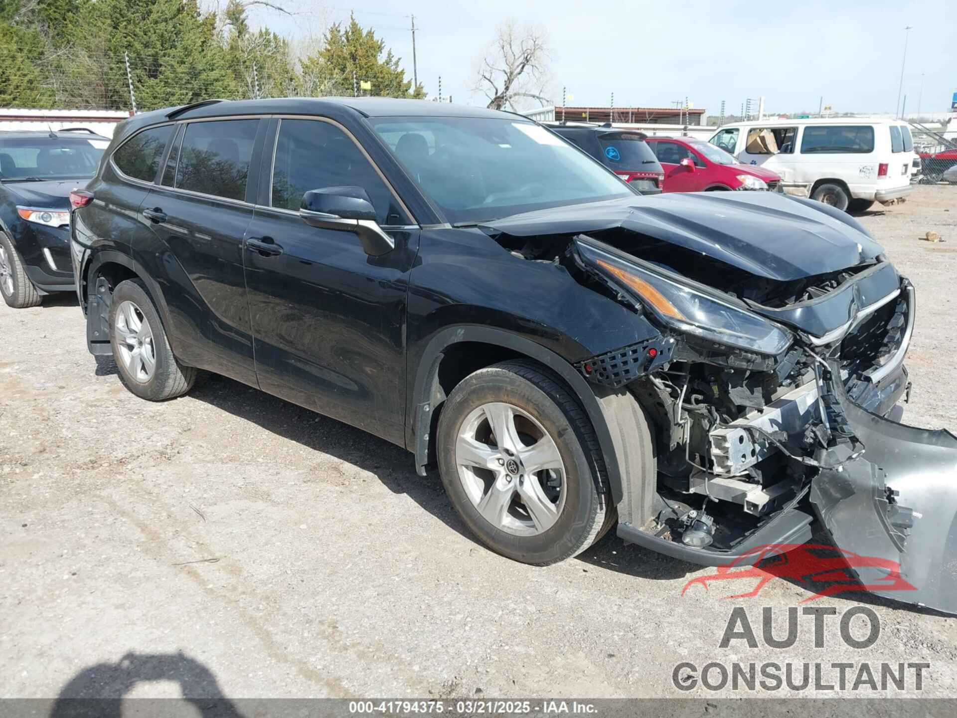 TOYOTA HIGHLANDER 2023 - 5TDKDRBH8PS039060