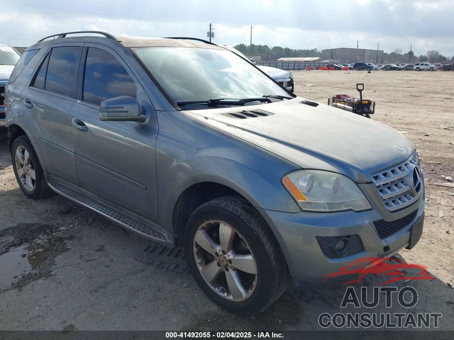 MERCEDES-BENZ ML 350 2011 - 4JGBB8GBXBA685870