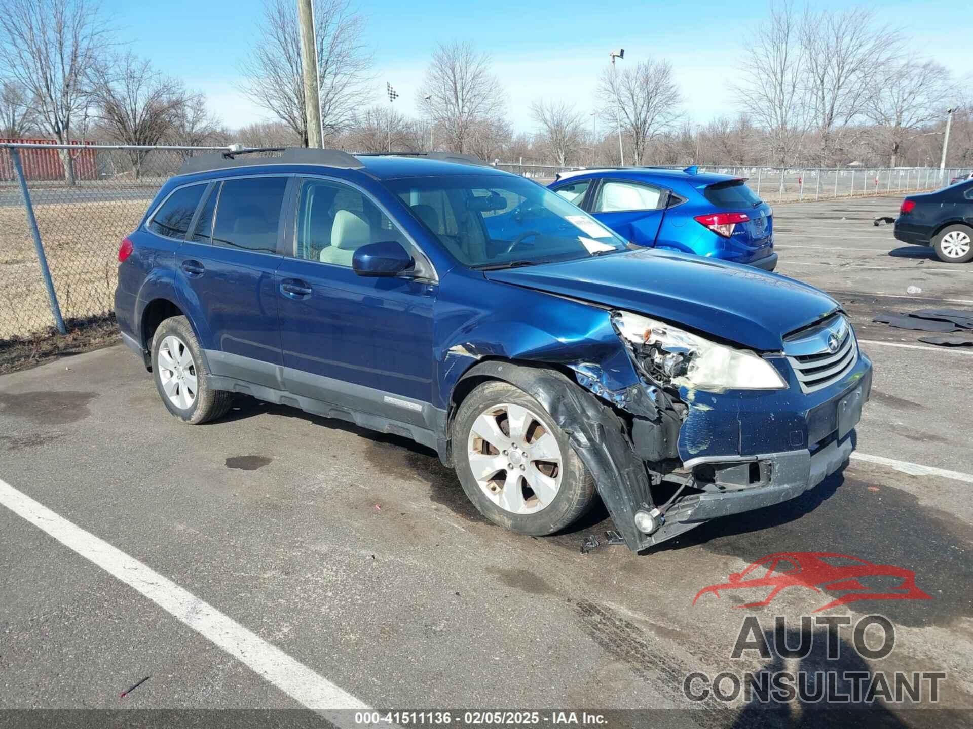 SUBARU OUTBACK 2011 - 4S4BRBCC1B3348953