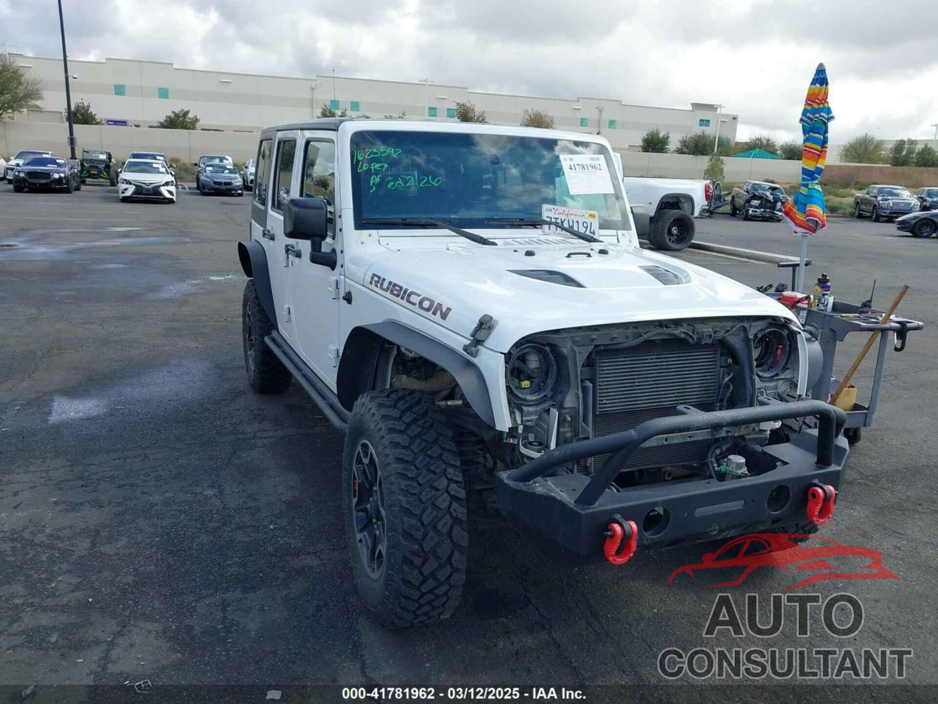 JEEP WRANGLER UNLIMITED 2016 - 1C4HJWFG7GL254143