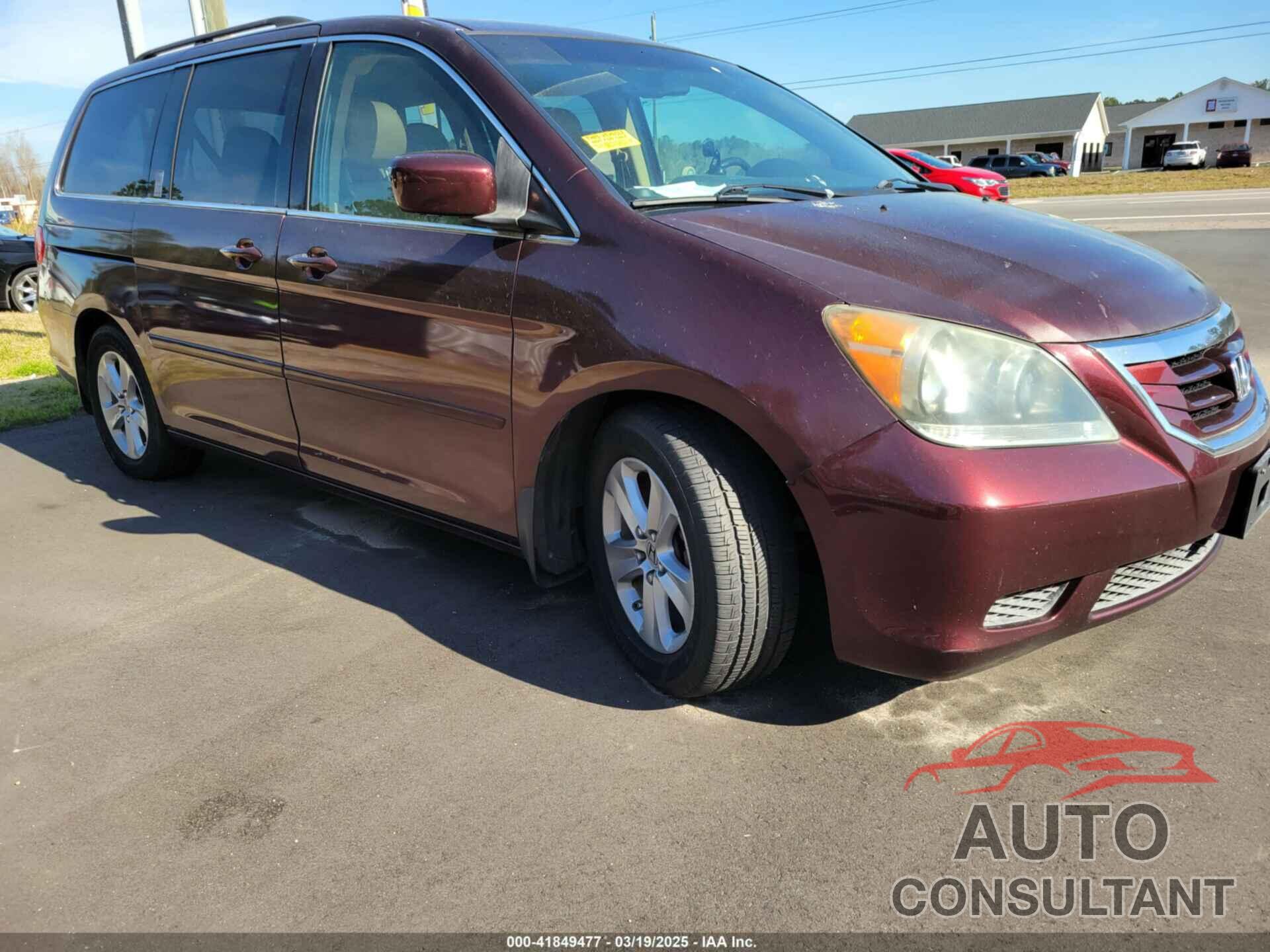 HONDA ODYSSEY 2009 - 5FNRL38629B029989