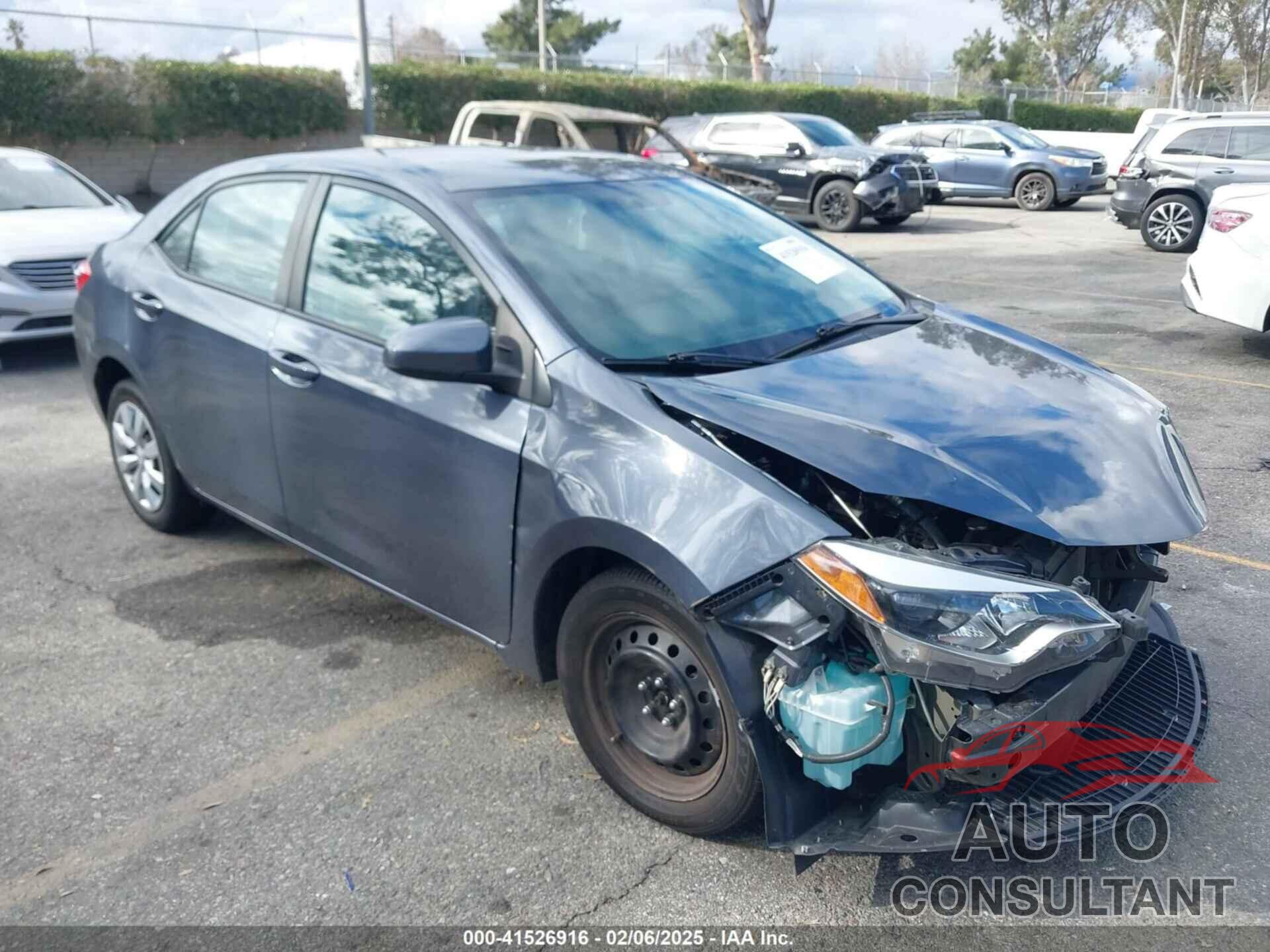 TOYOTA COROLLA 2016 - 5YFBURHE7GP368984