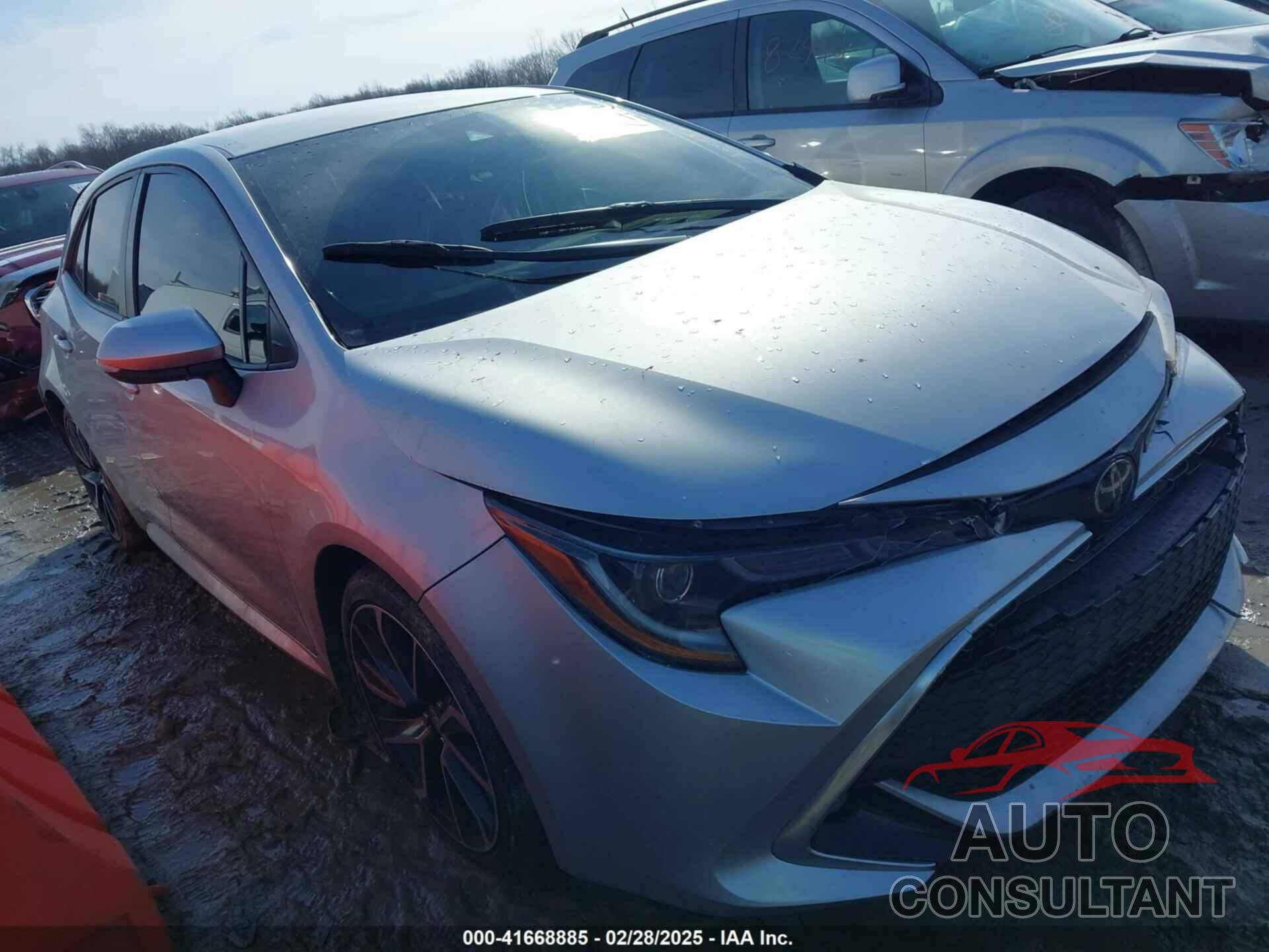 TOYOTA COROLLA 2019 - JTNK4RBE8K3066254