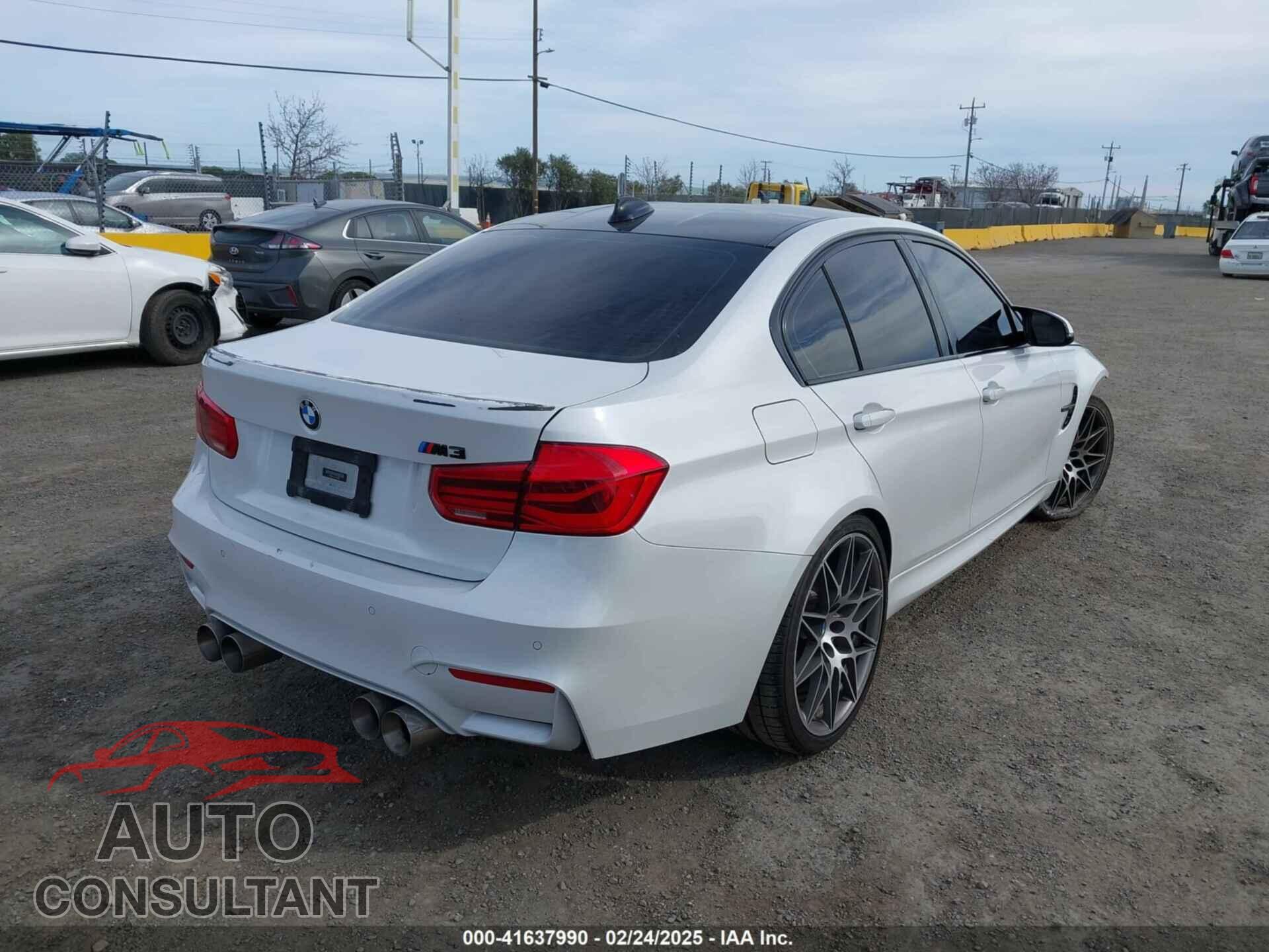 BMW M3 2017 - WBS8M9C39H5G85823