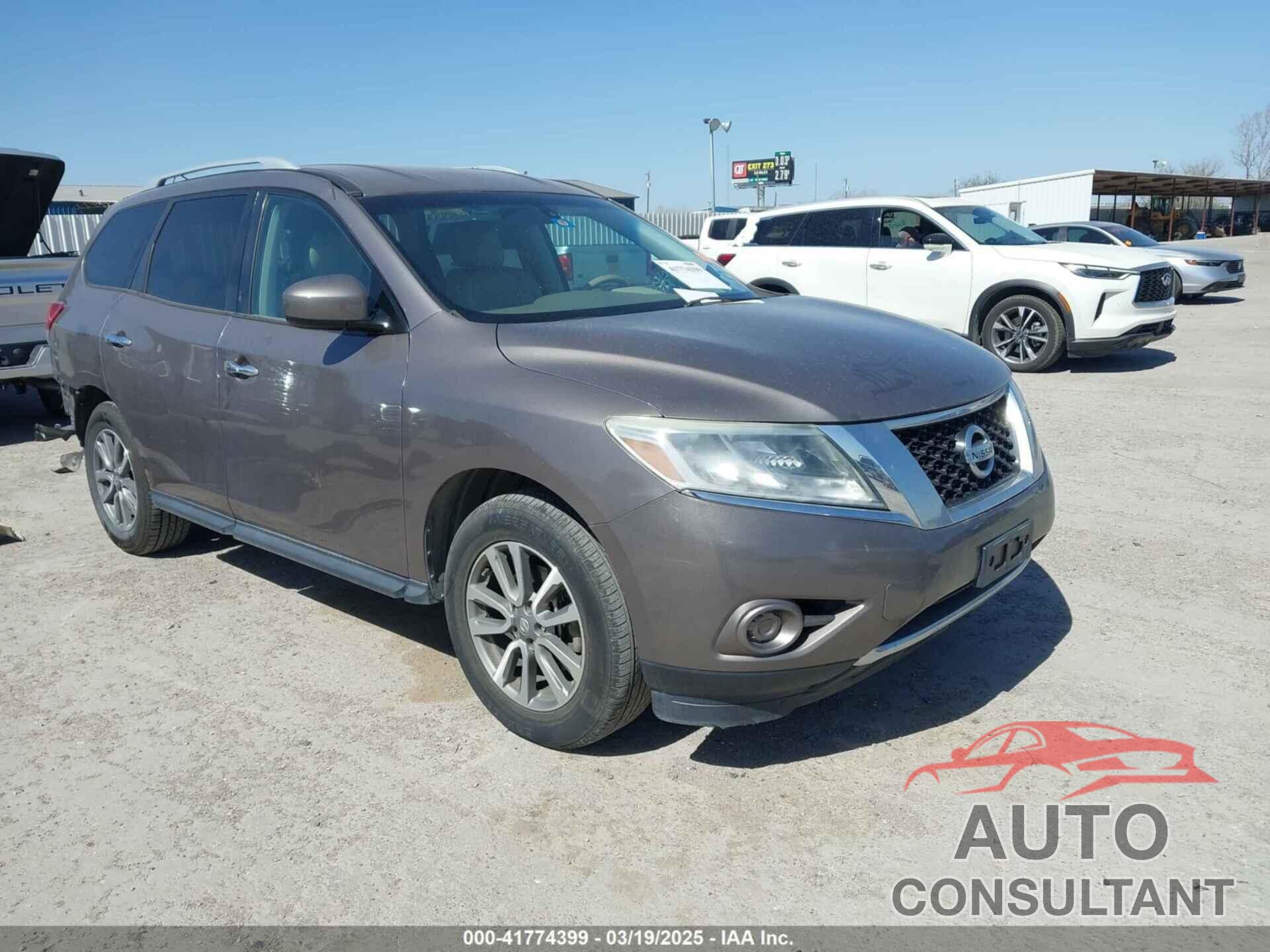 NISSAN PATHFINDER 2014 - 5N1AR2MN2EC626243