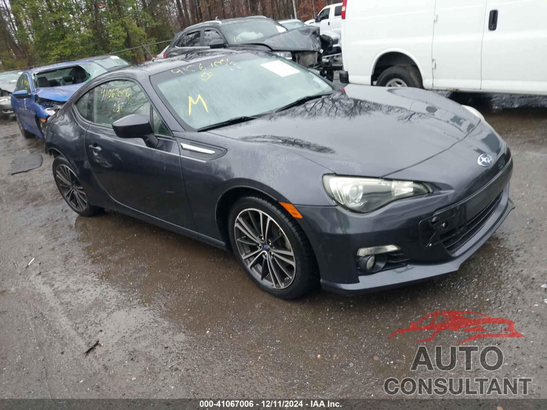 SUBARU BRZ 2014 - JF1ZCAC12E9603887