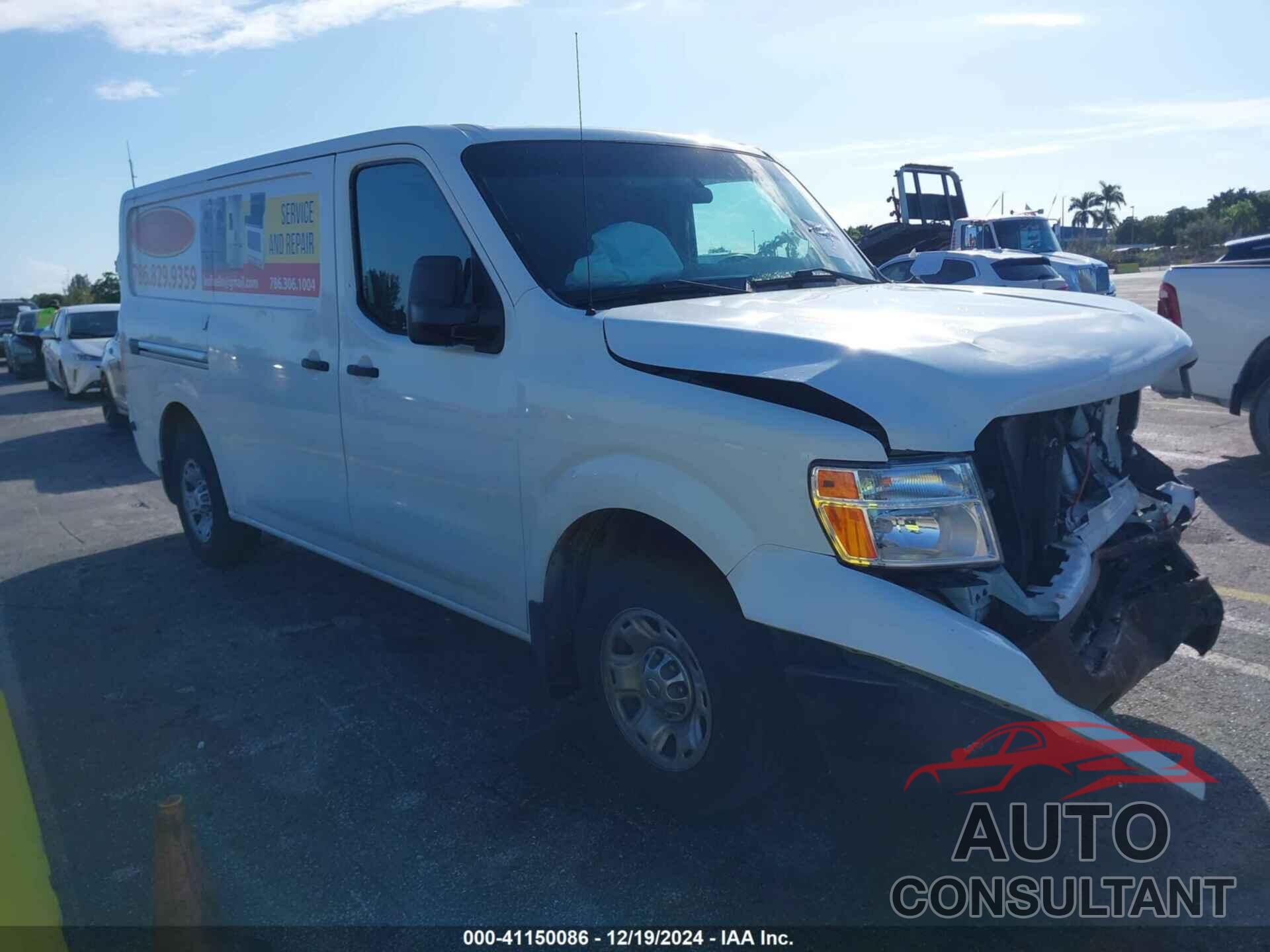 NISSAN NV CARGO NV1500 2017 - 1N6BF0KM0HN805497