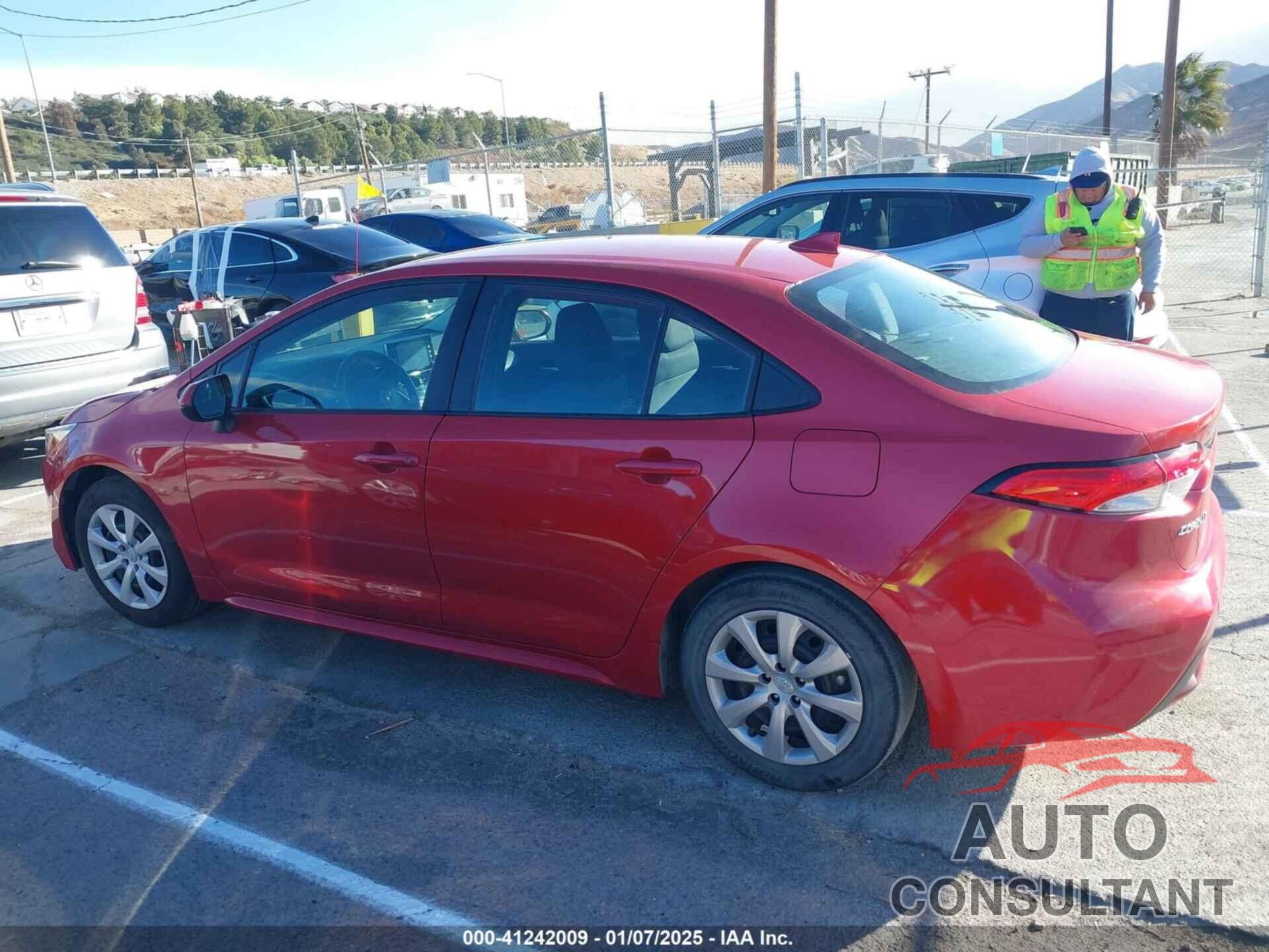 TOYOTA COROLLA 2020 - 5YFEPRAE1LP054594