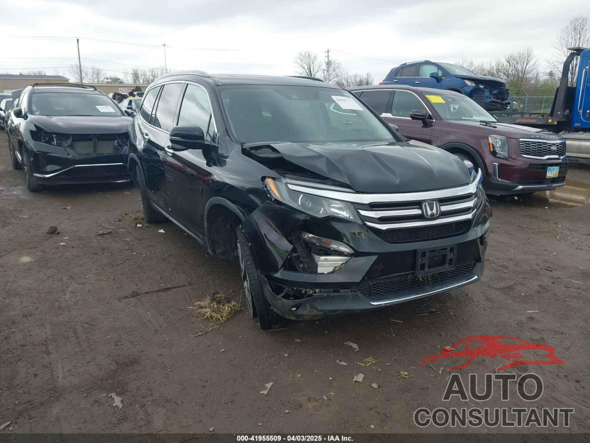 HONDA PILOT 2017 - 5FNYF6H95HB007854