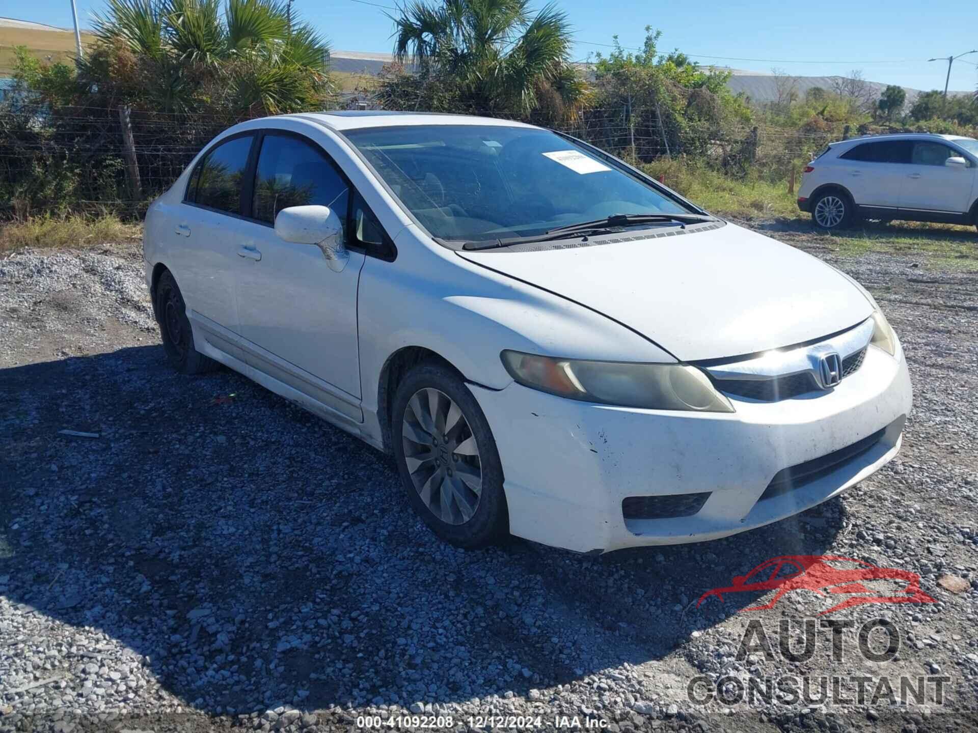 HONDA CIVIC 2010 - 19XFA1F86AE062098