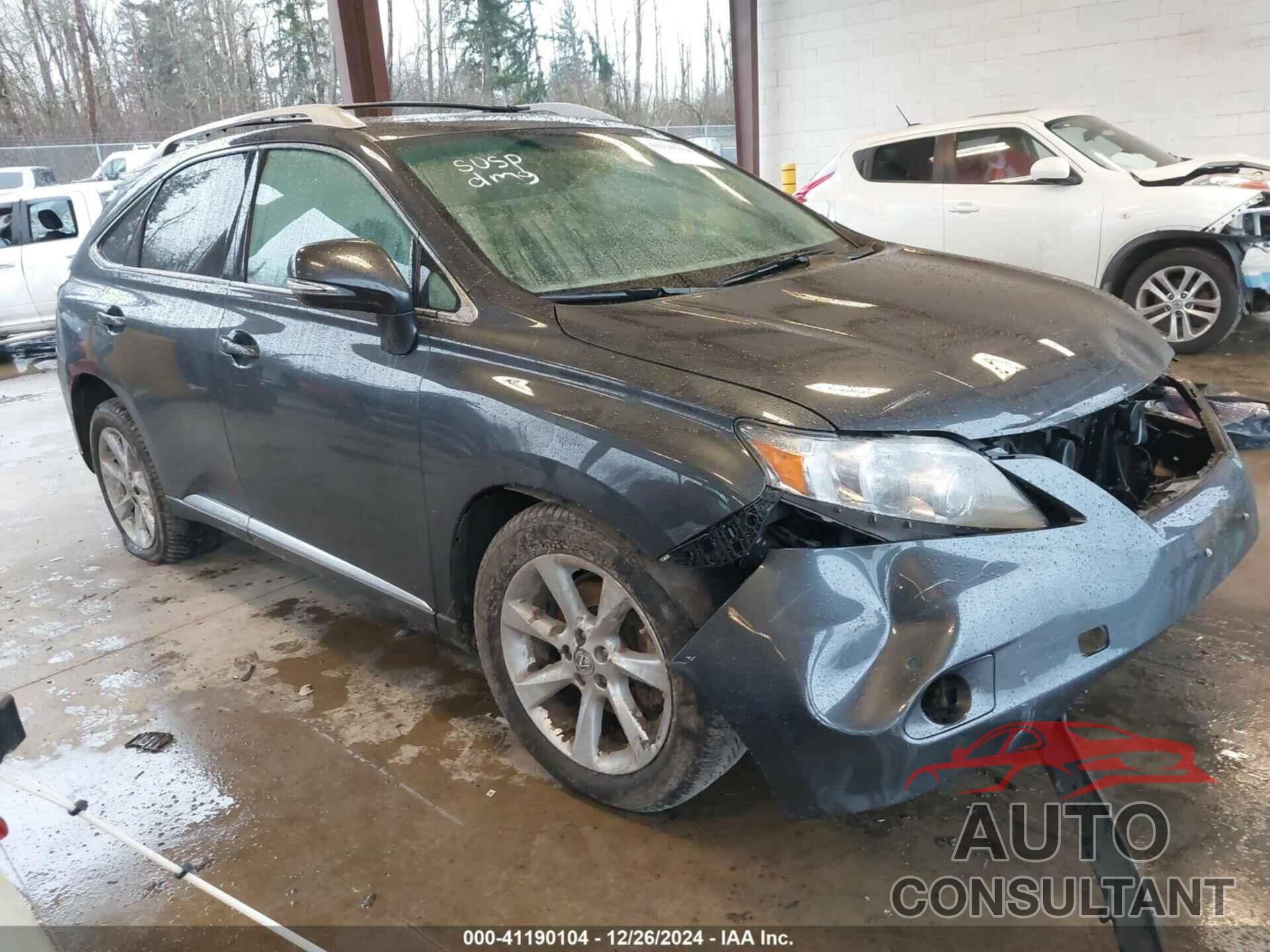 LEXUS RX 350 2010 - 2T2BK1BA2AC067314